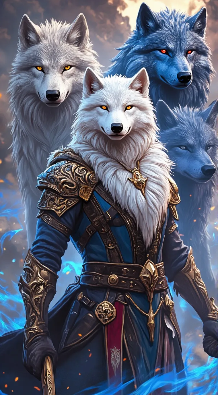 ai character: The champions. background