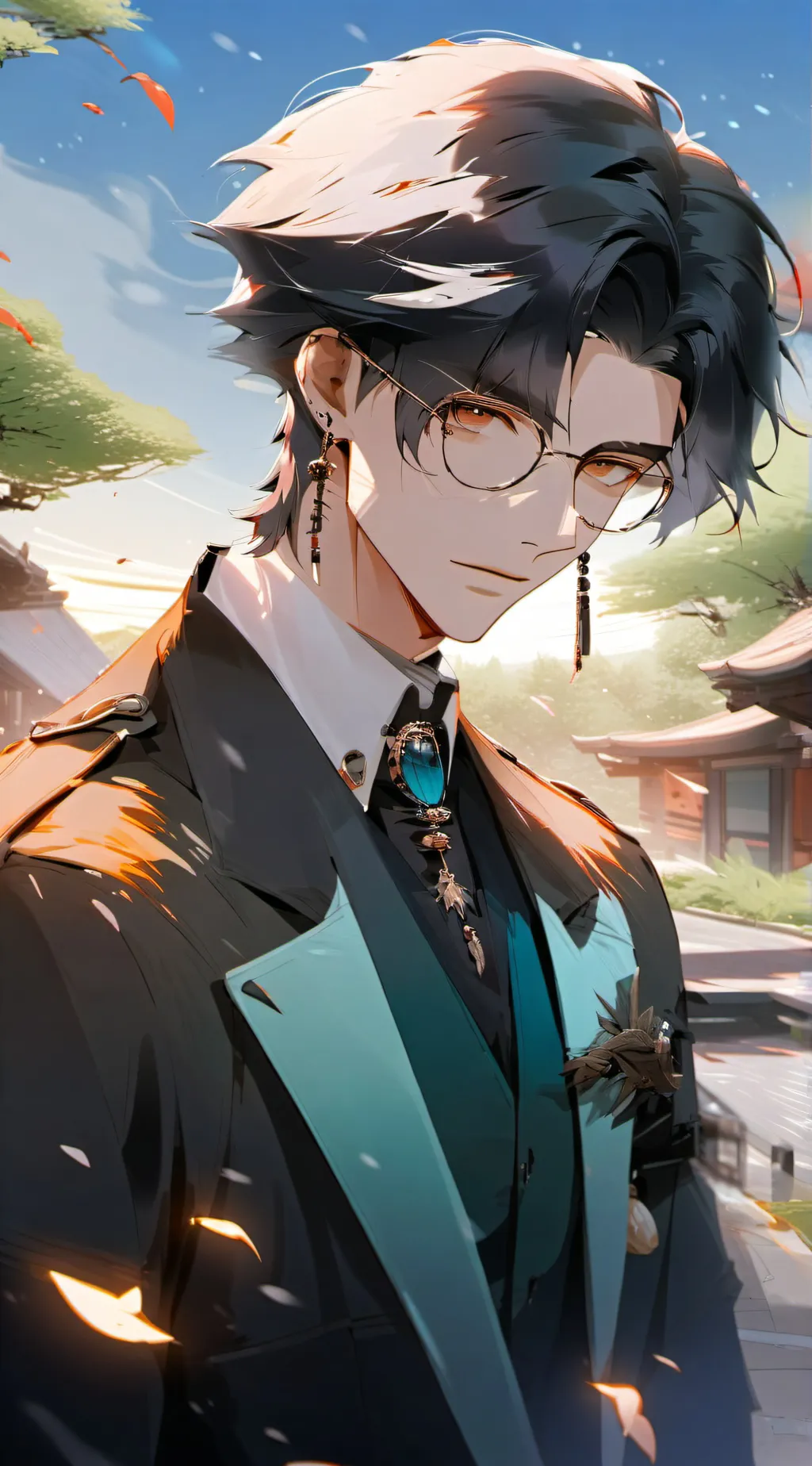 ai character: Yoru  background