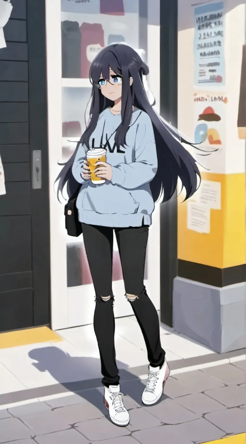 ai character: hashira background