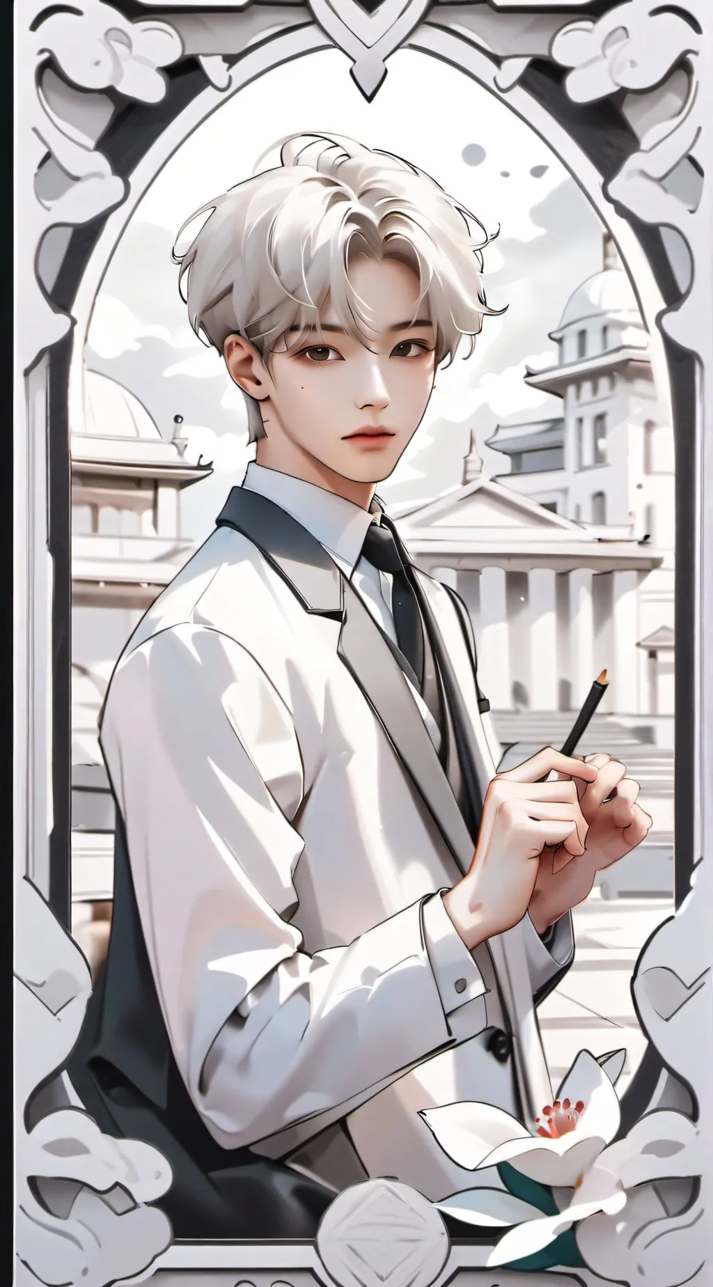 ai character: sikrt background