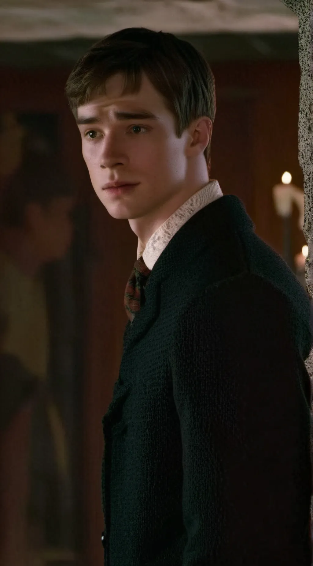 ai character: Oliver wood background