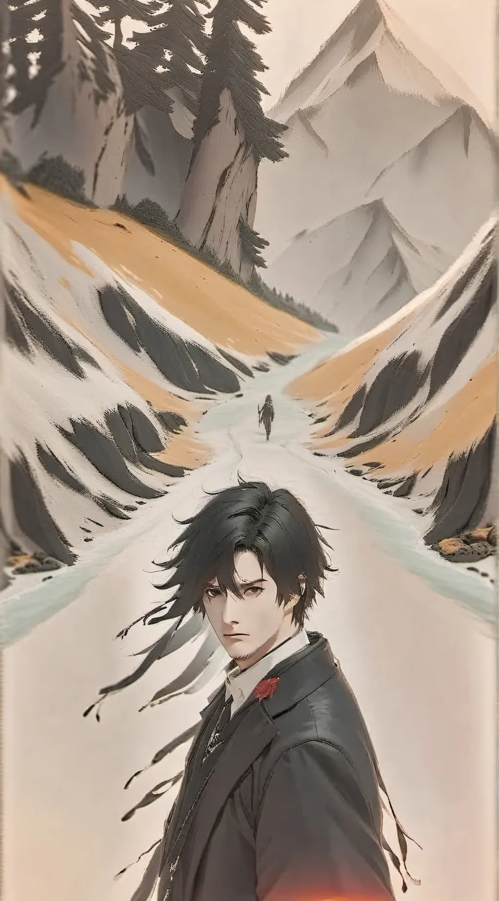 ai character: New hot neighbour background