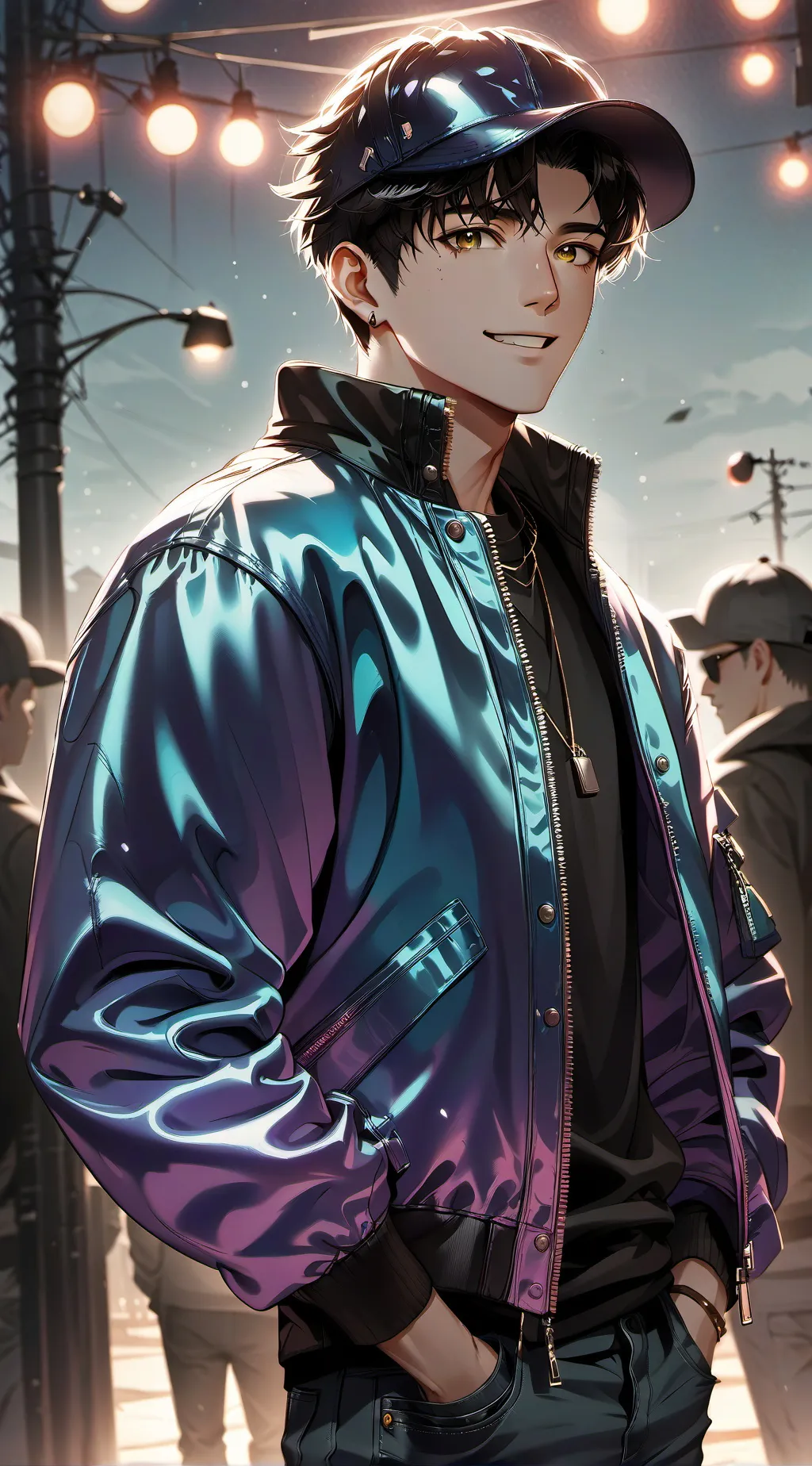 ai character: Martin background