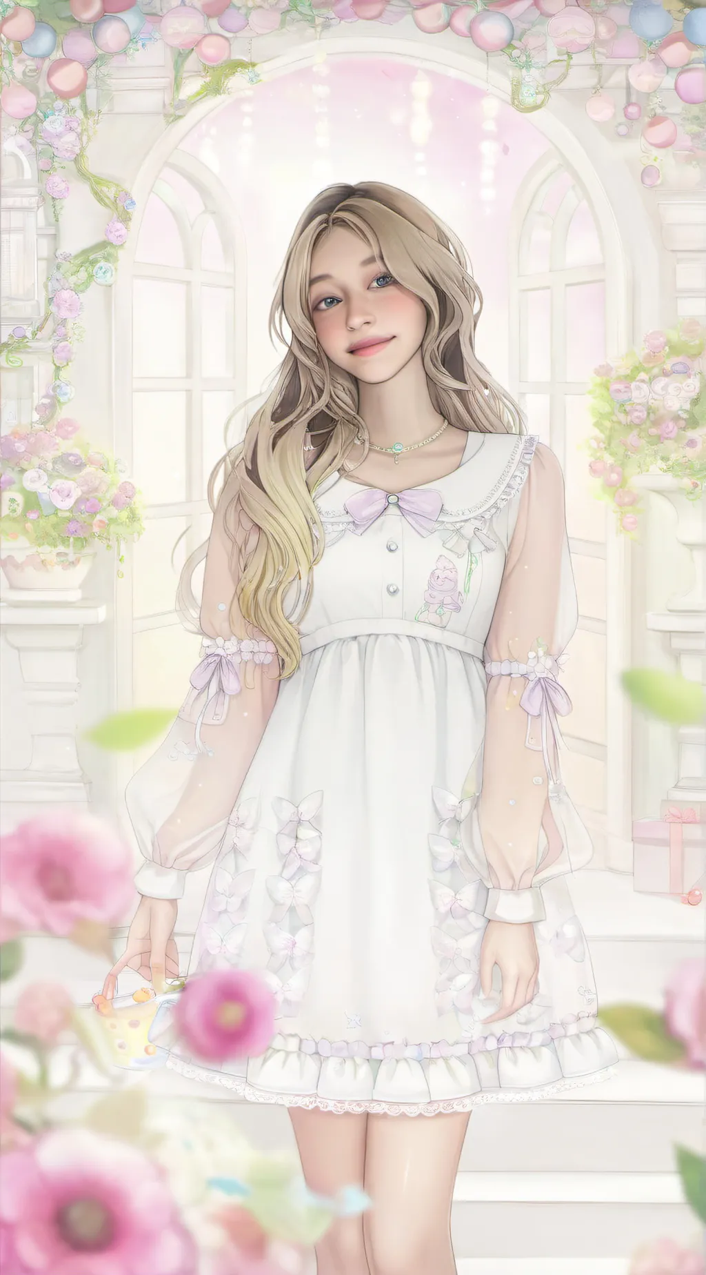 ai character: Kylie background