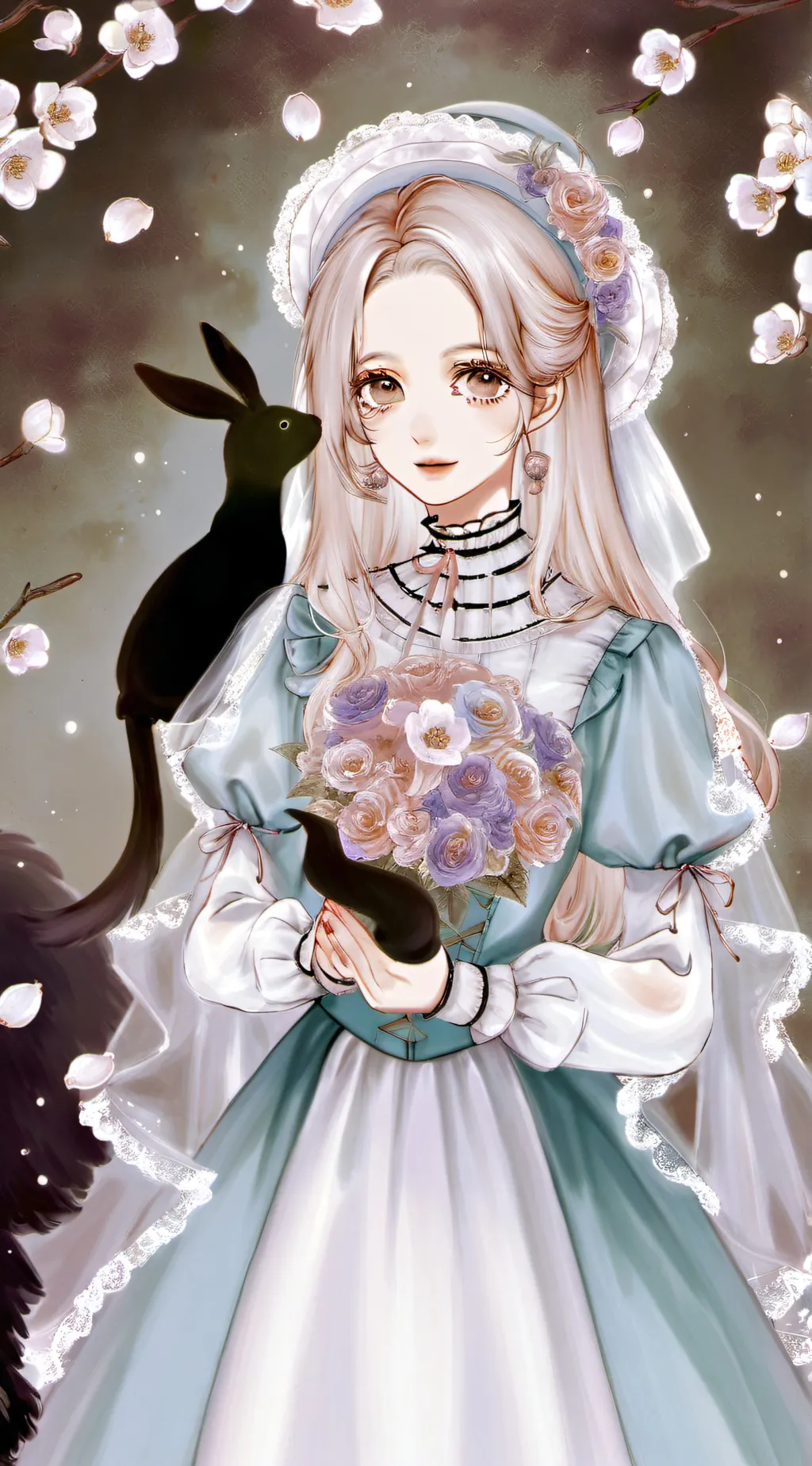 ai character: Charlotte  background