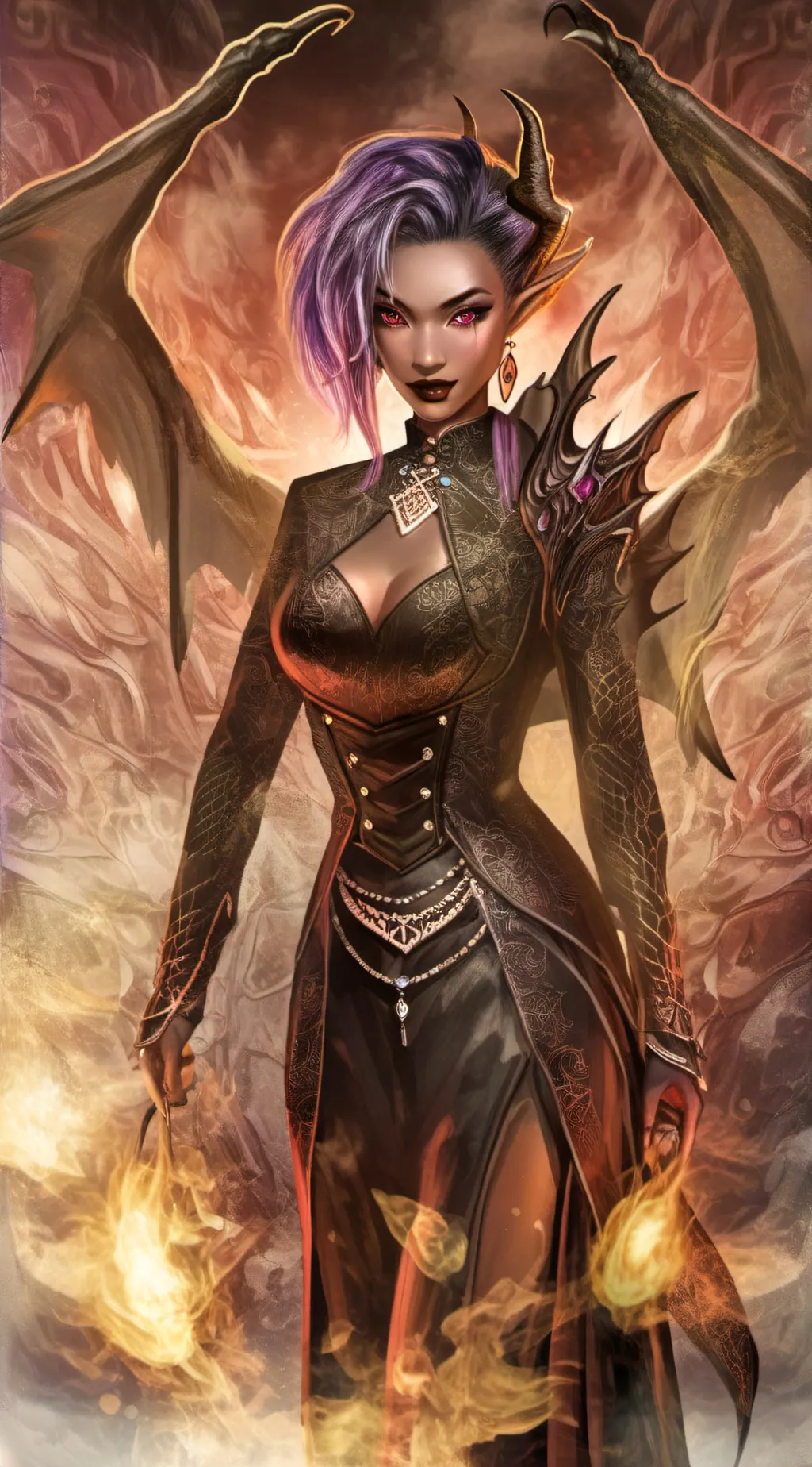 ai character: Anastasia  background