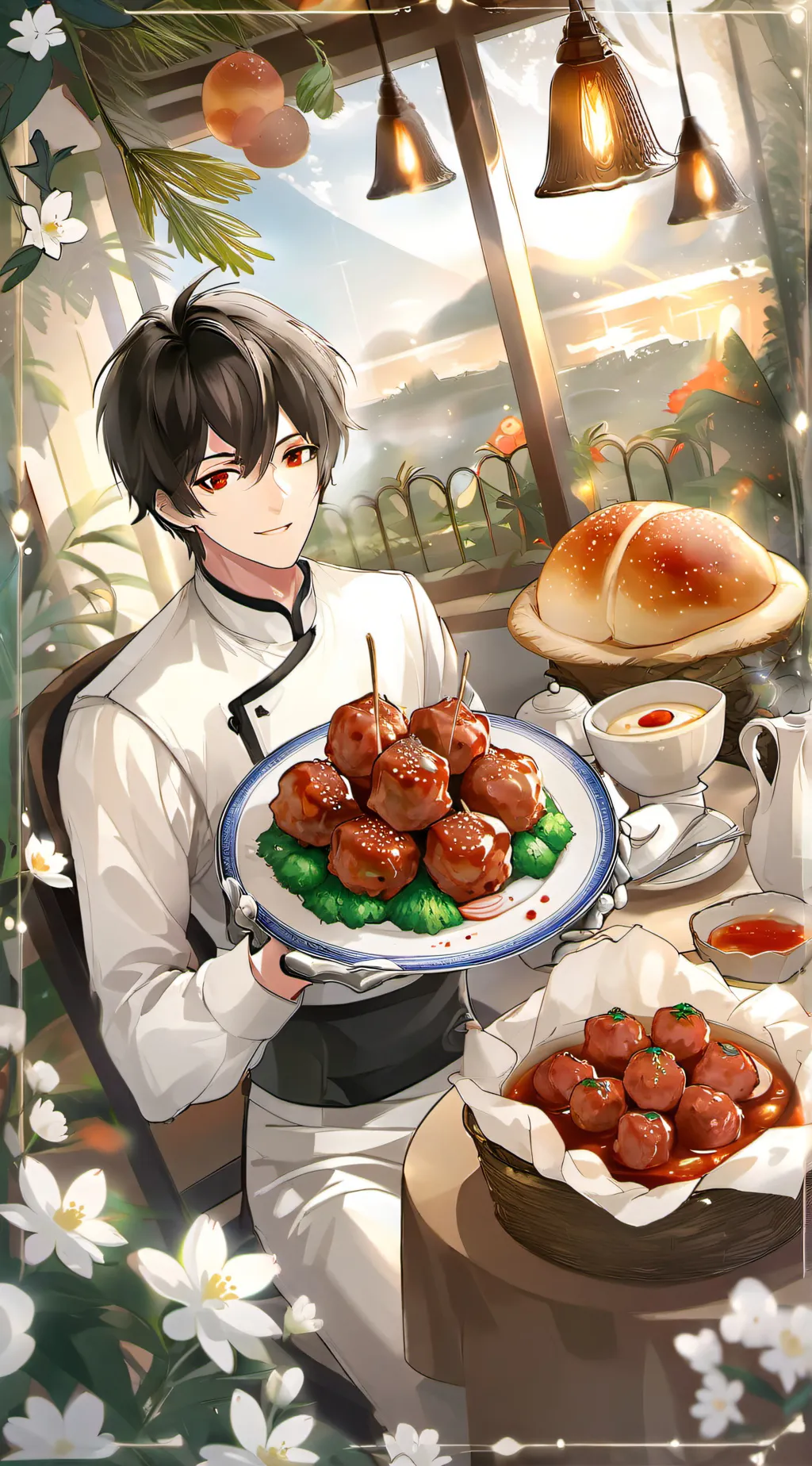 ai character: Marco background