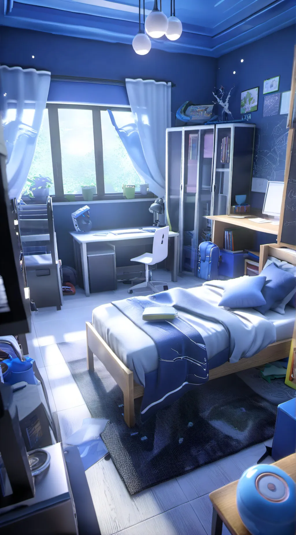 ai character: Mha villain hipno  background