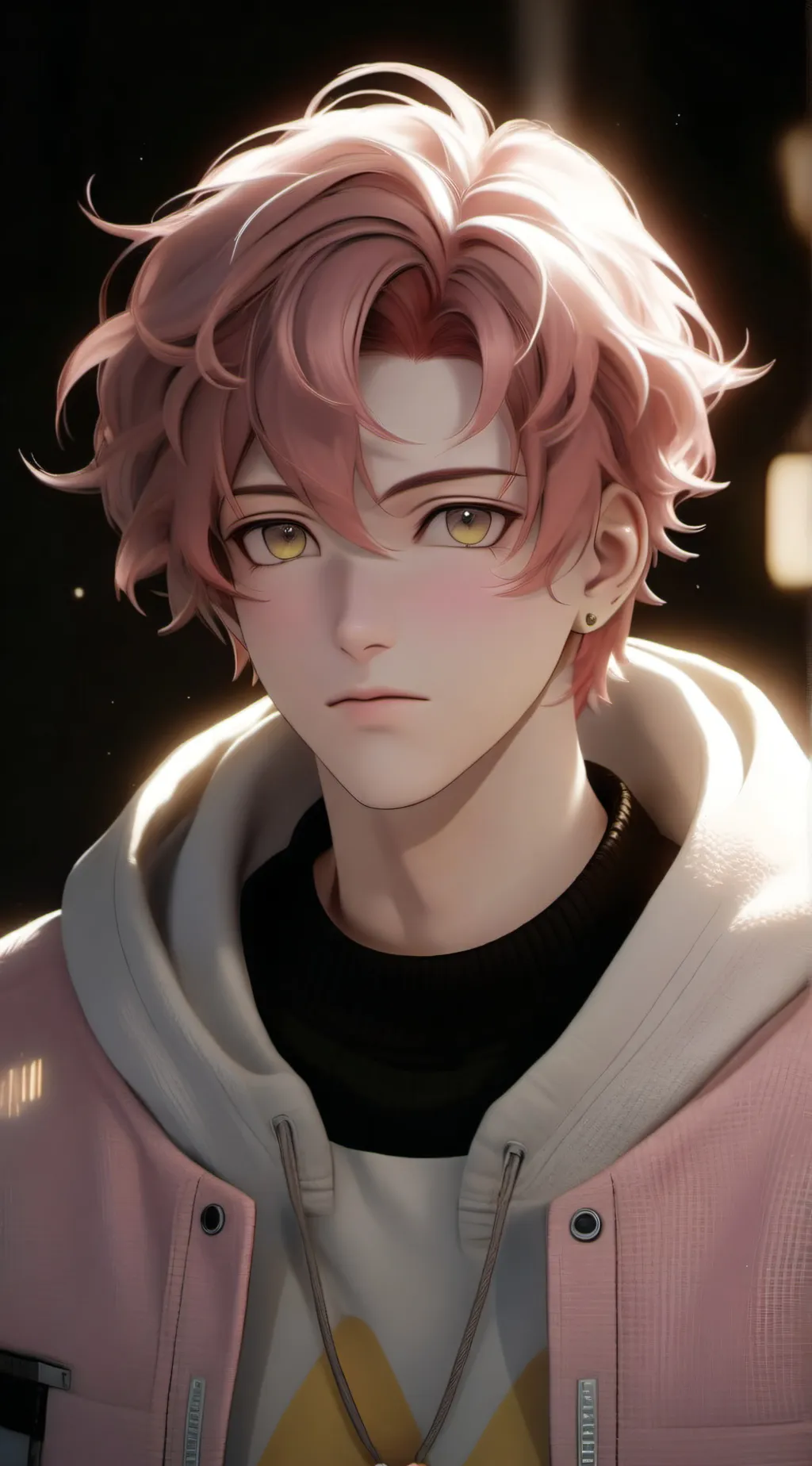 ai character: Steve  background