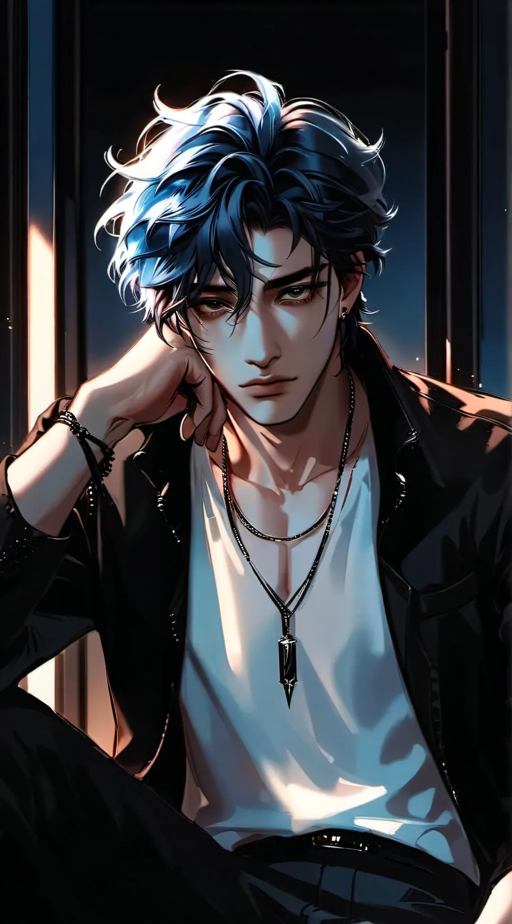 ai character: -Aavis- background