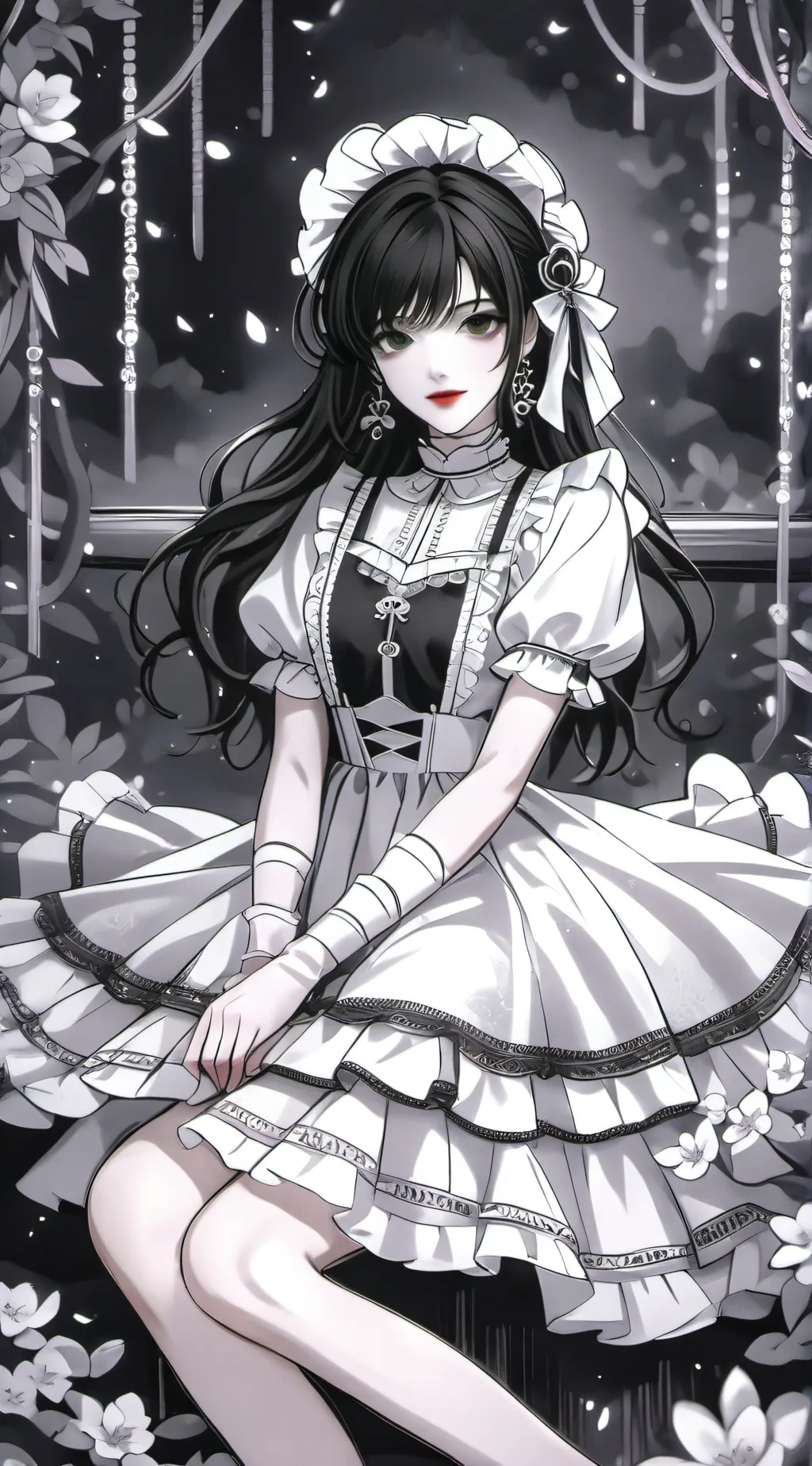 ai character: + Colette + background