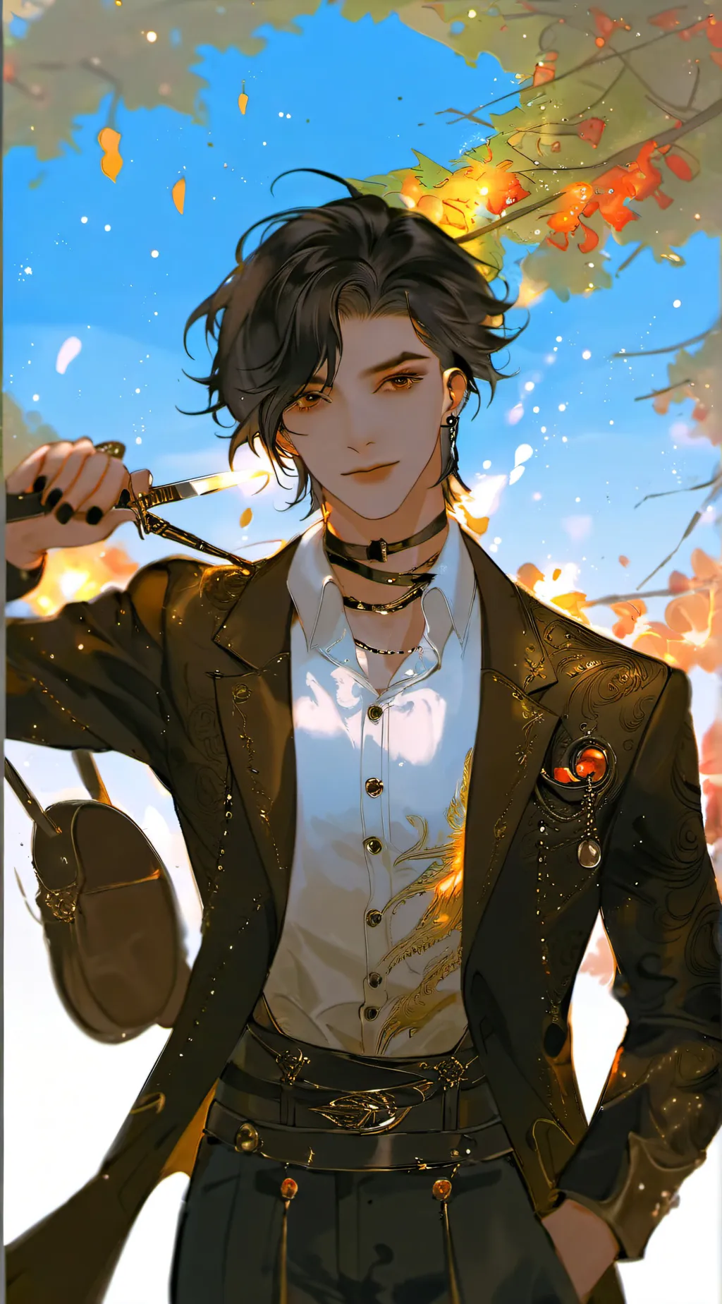 ai character: Lukas background