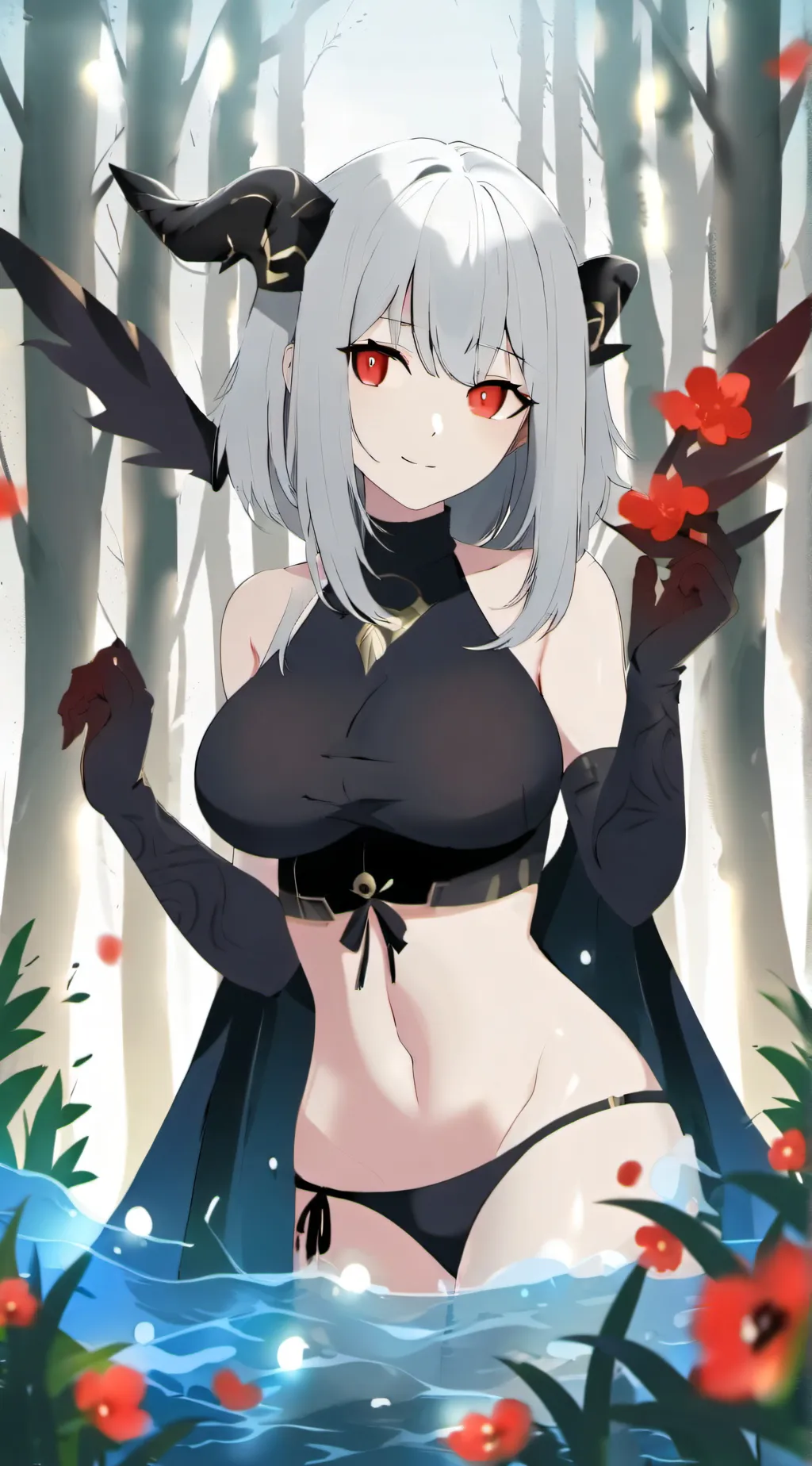 ai character: selene background