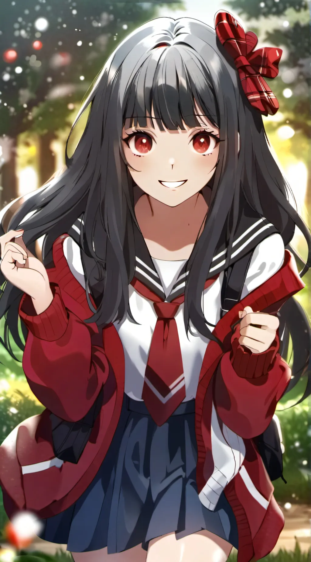 ai character: Hirami background