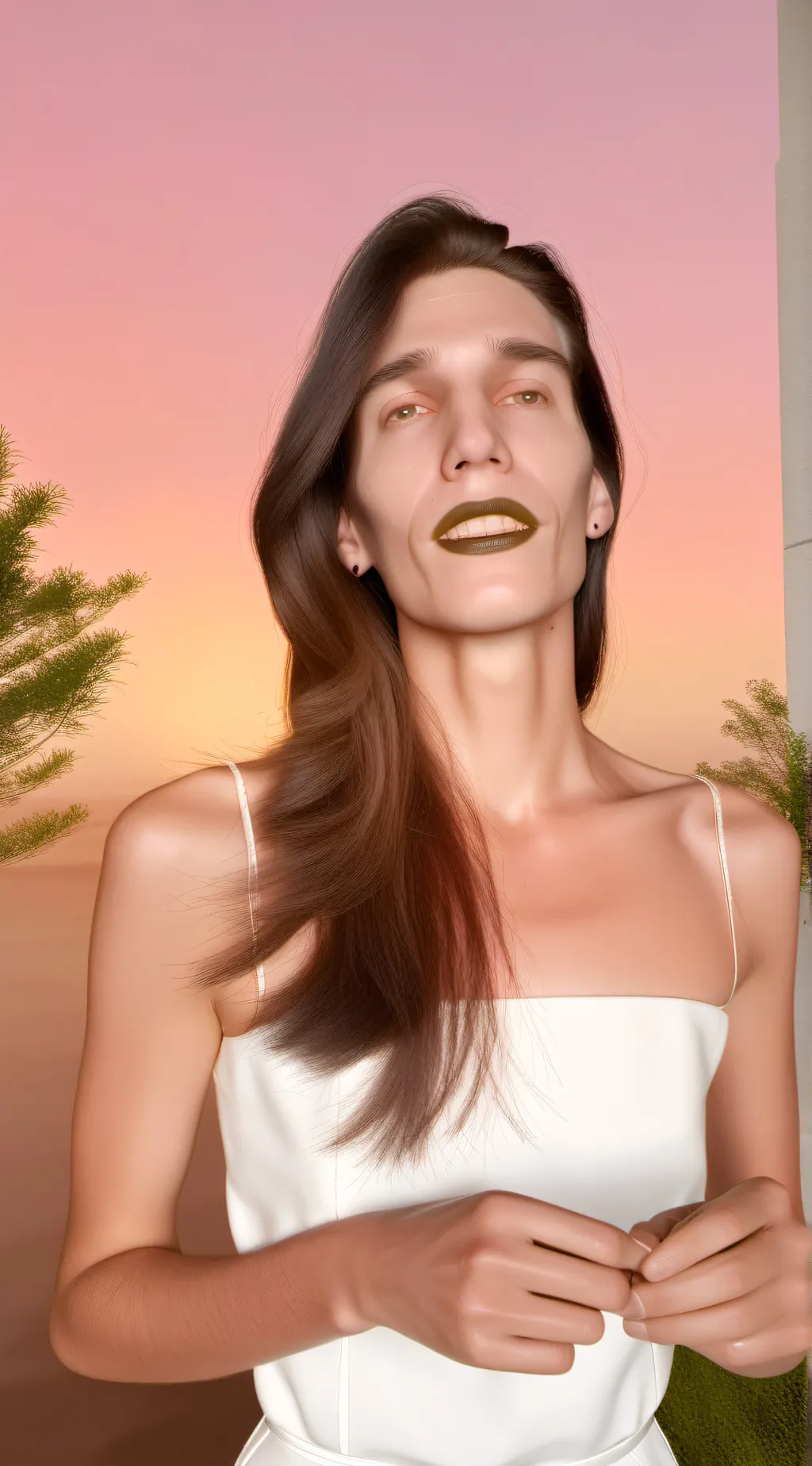 ai character: Crazy￼ background