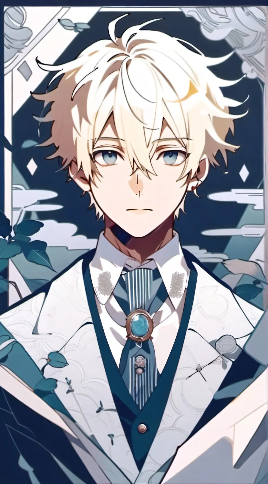 ai character: Ash background