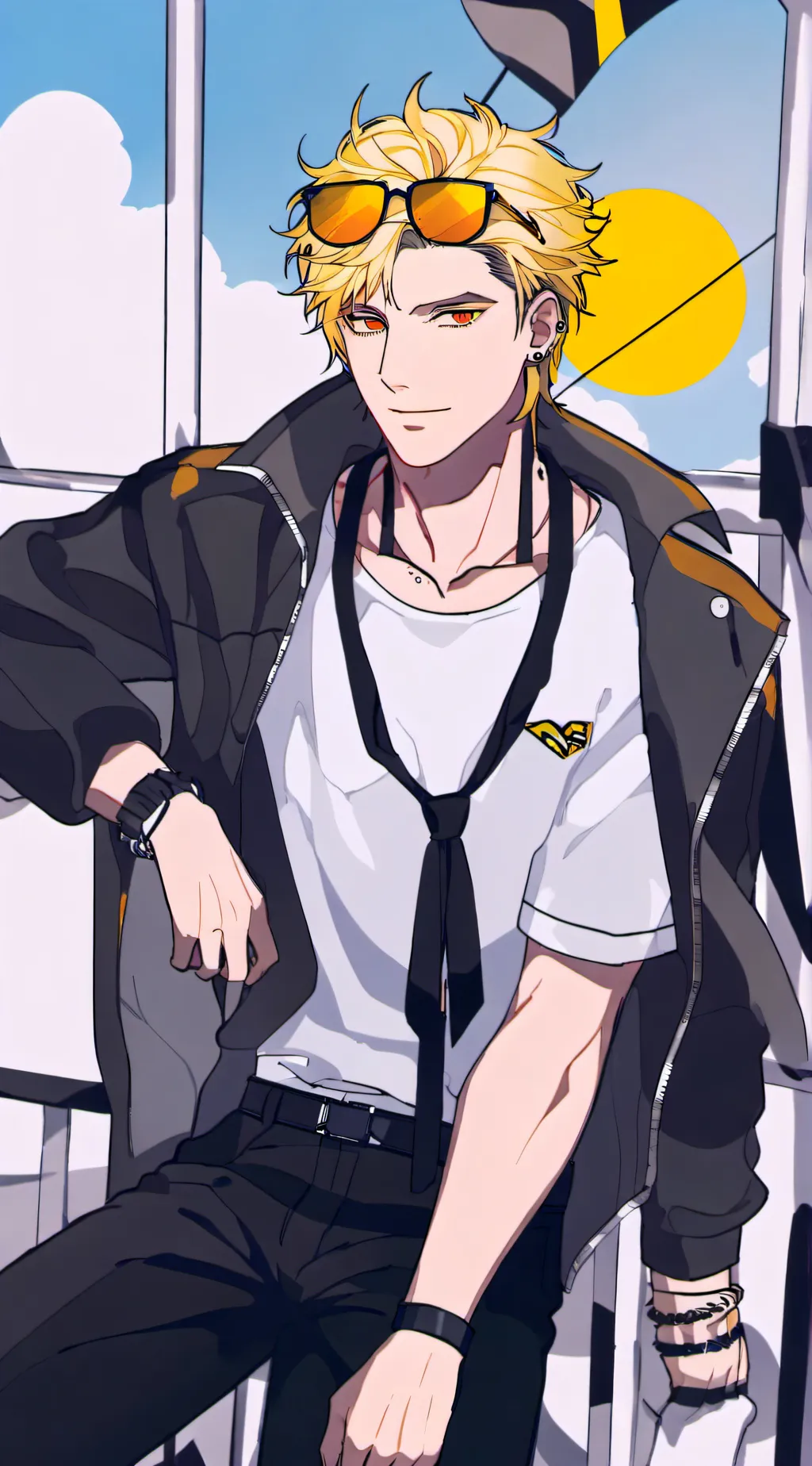 ai character: Bf  (Jake) background