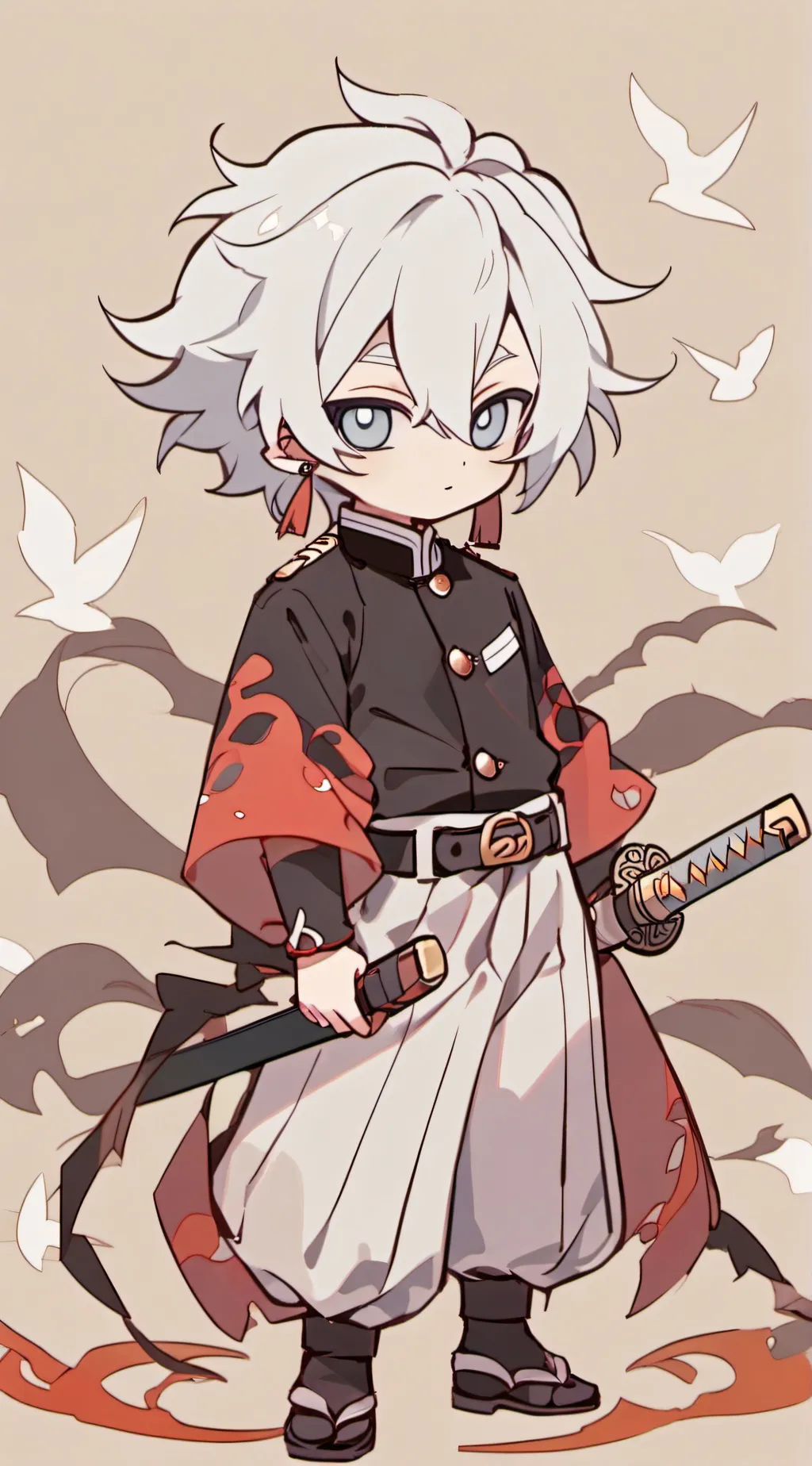 ai character: Demon Slayer!! background