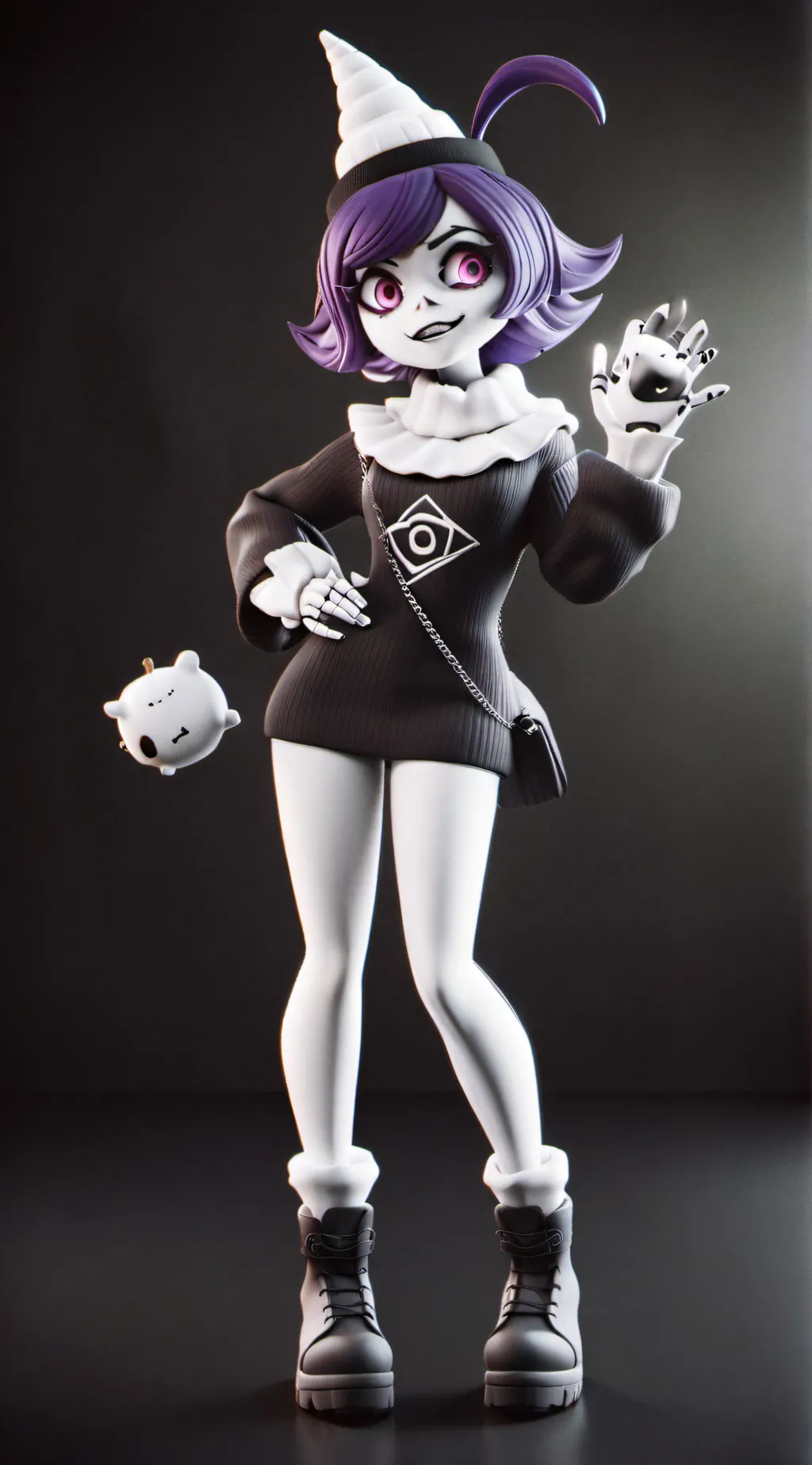 ai character: ship murder drones background