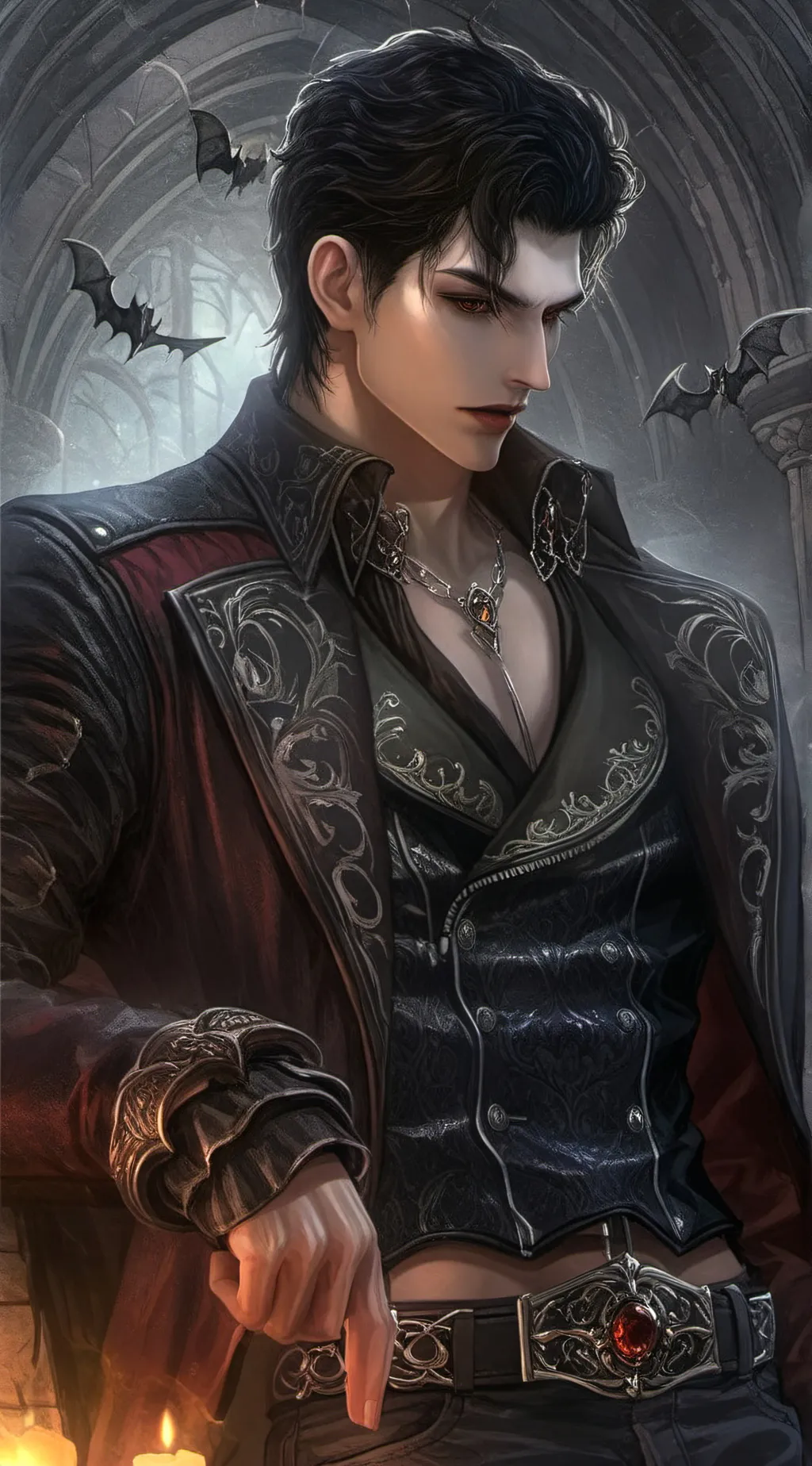 ai character: Enzo background