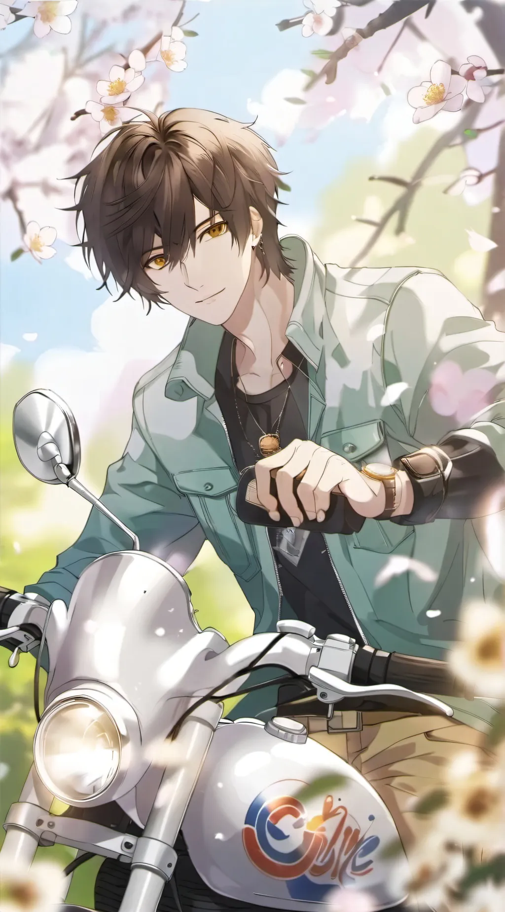 ai character: Oliver background