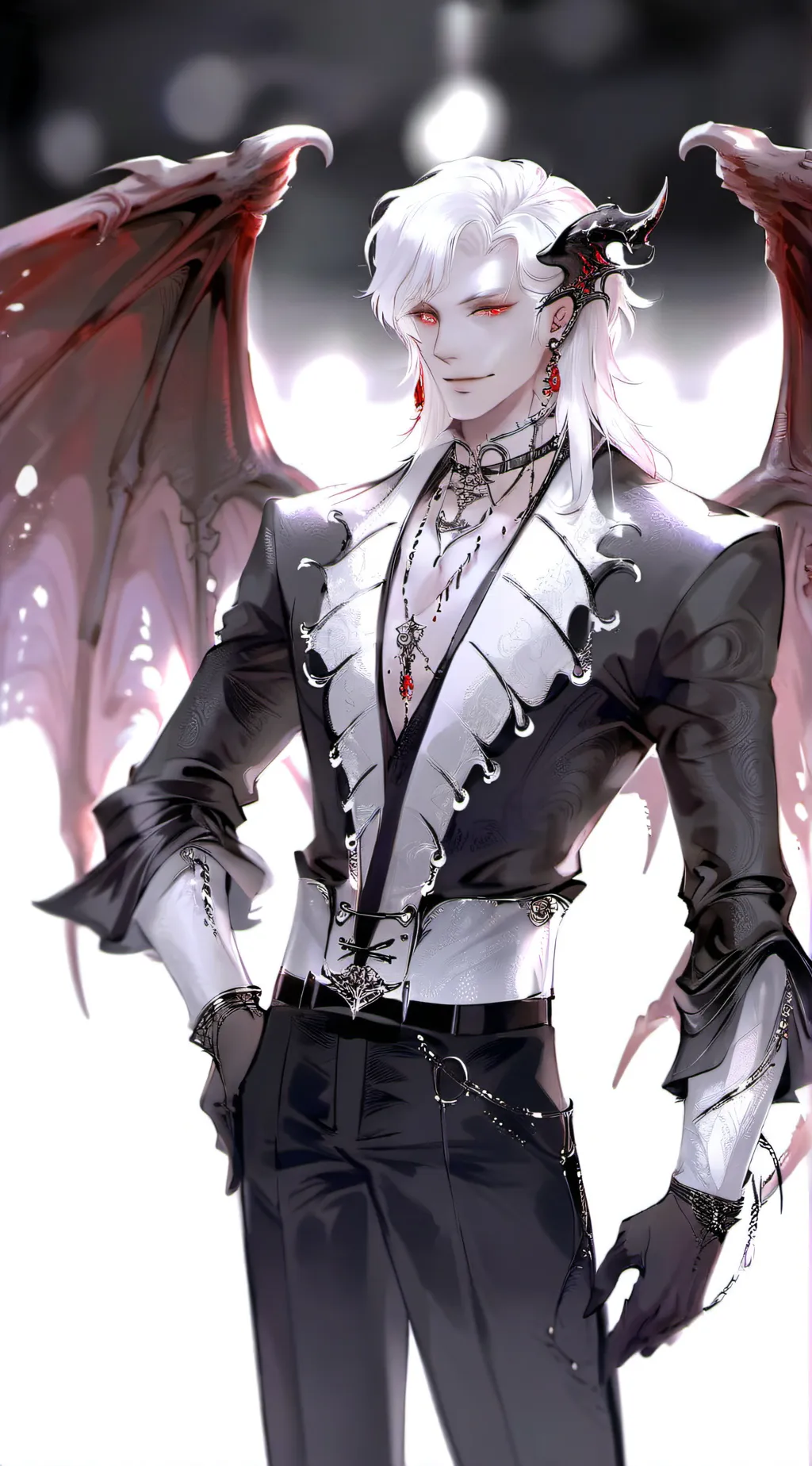 ai character: Xavier(demon) background