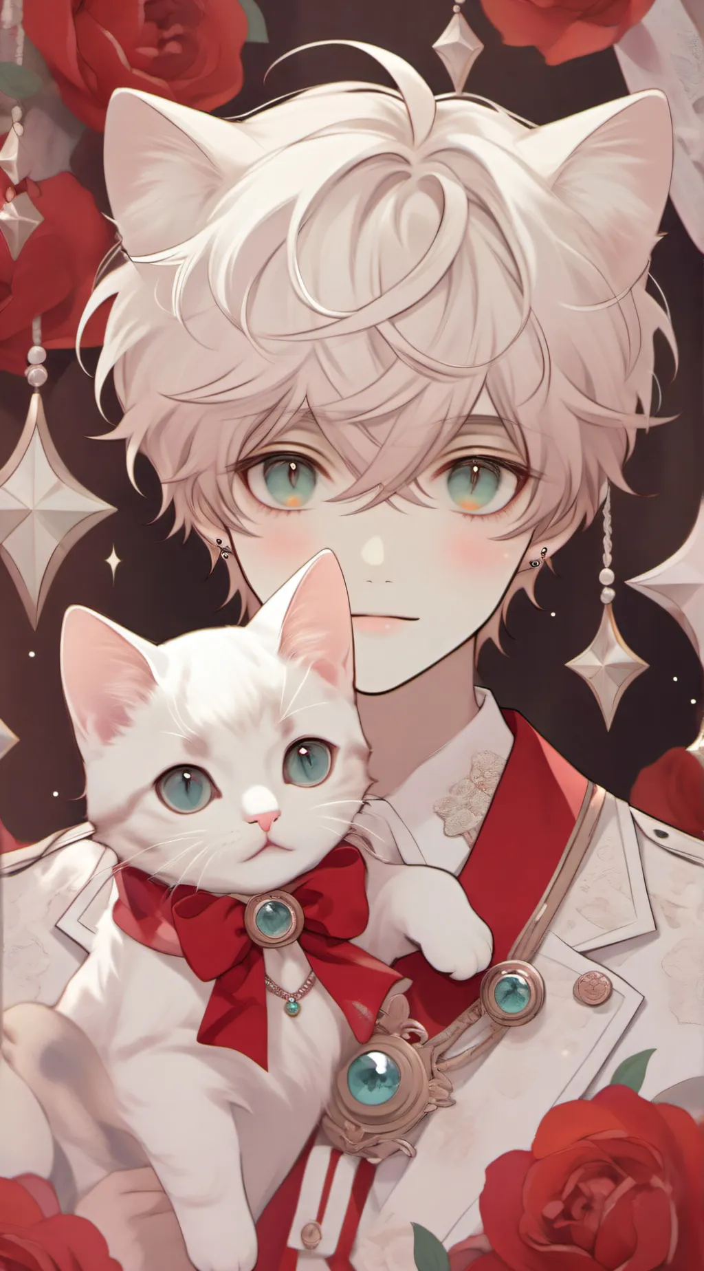 ai character: Rain background