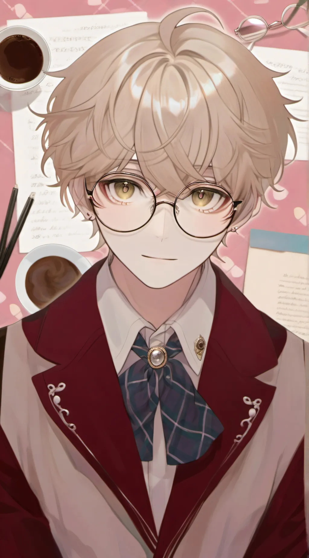 ai character: ~Leo~ background