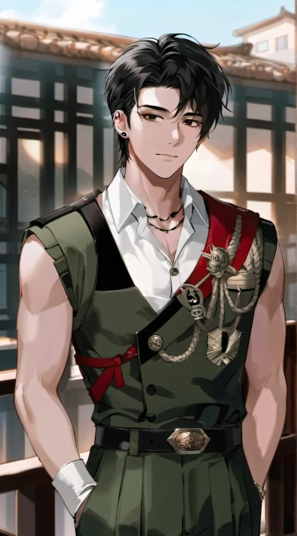 ai character: Sakura Ito background