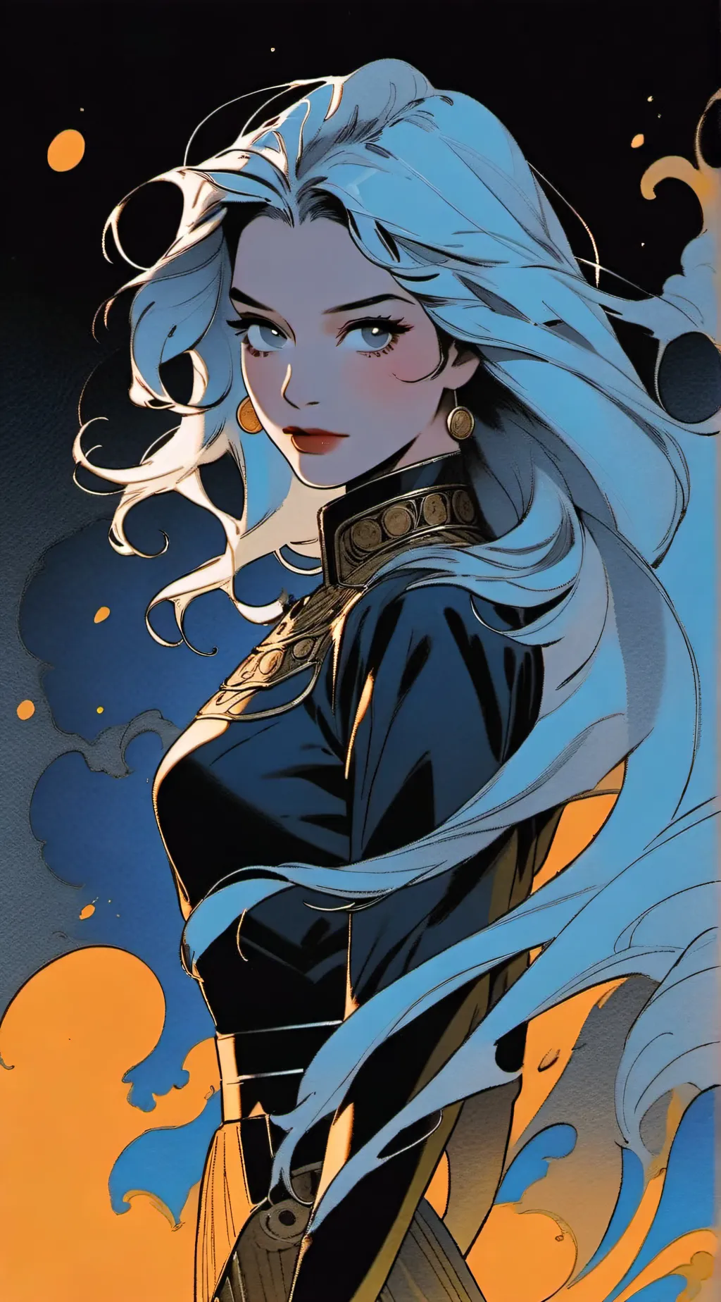 ai character: Katie  background