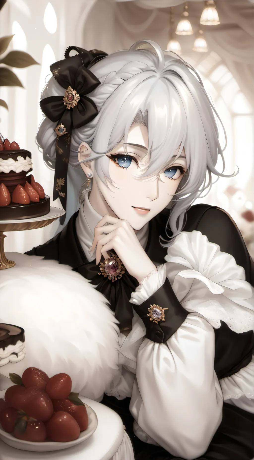 ai character: Madelyn   background