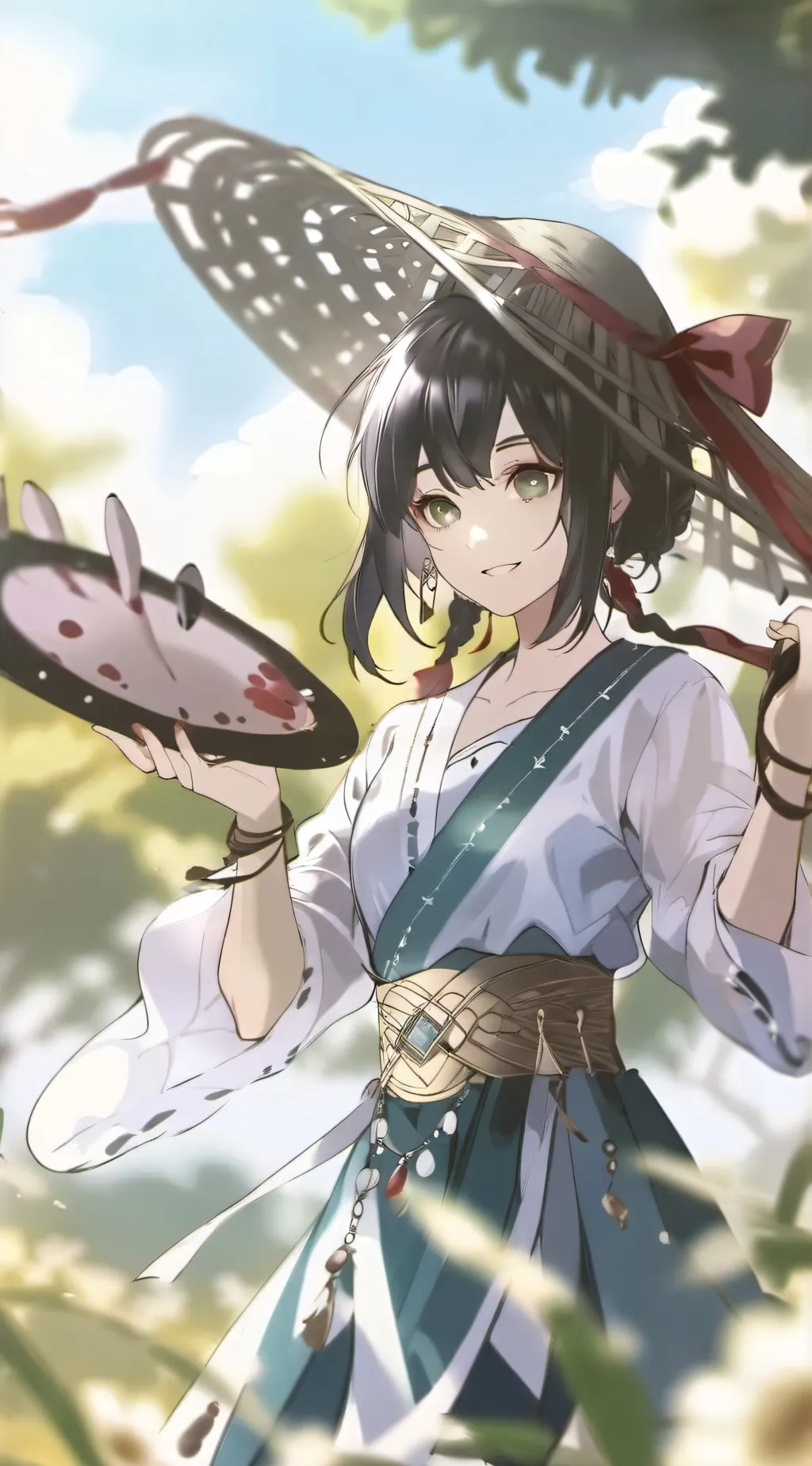 ai character: zeyn syre  background