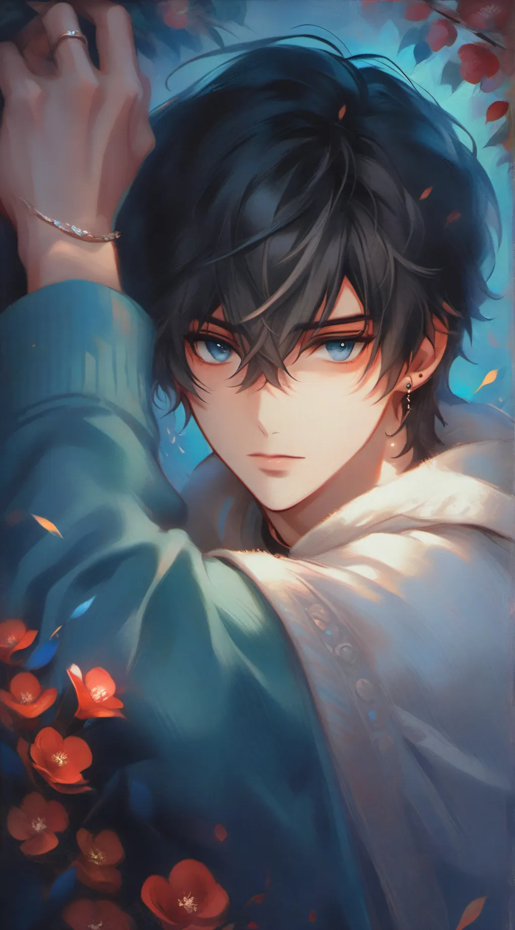 ai character: Zach  background