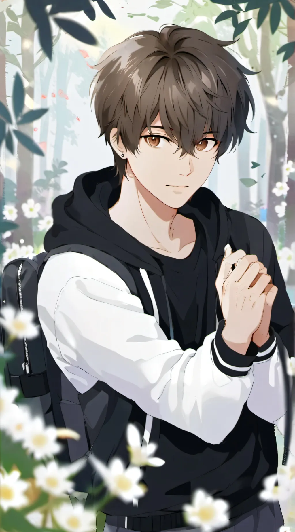 ai character: Hugo background