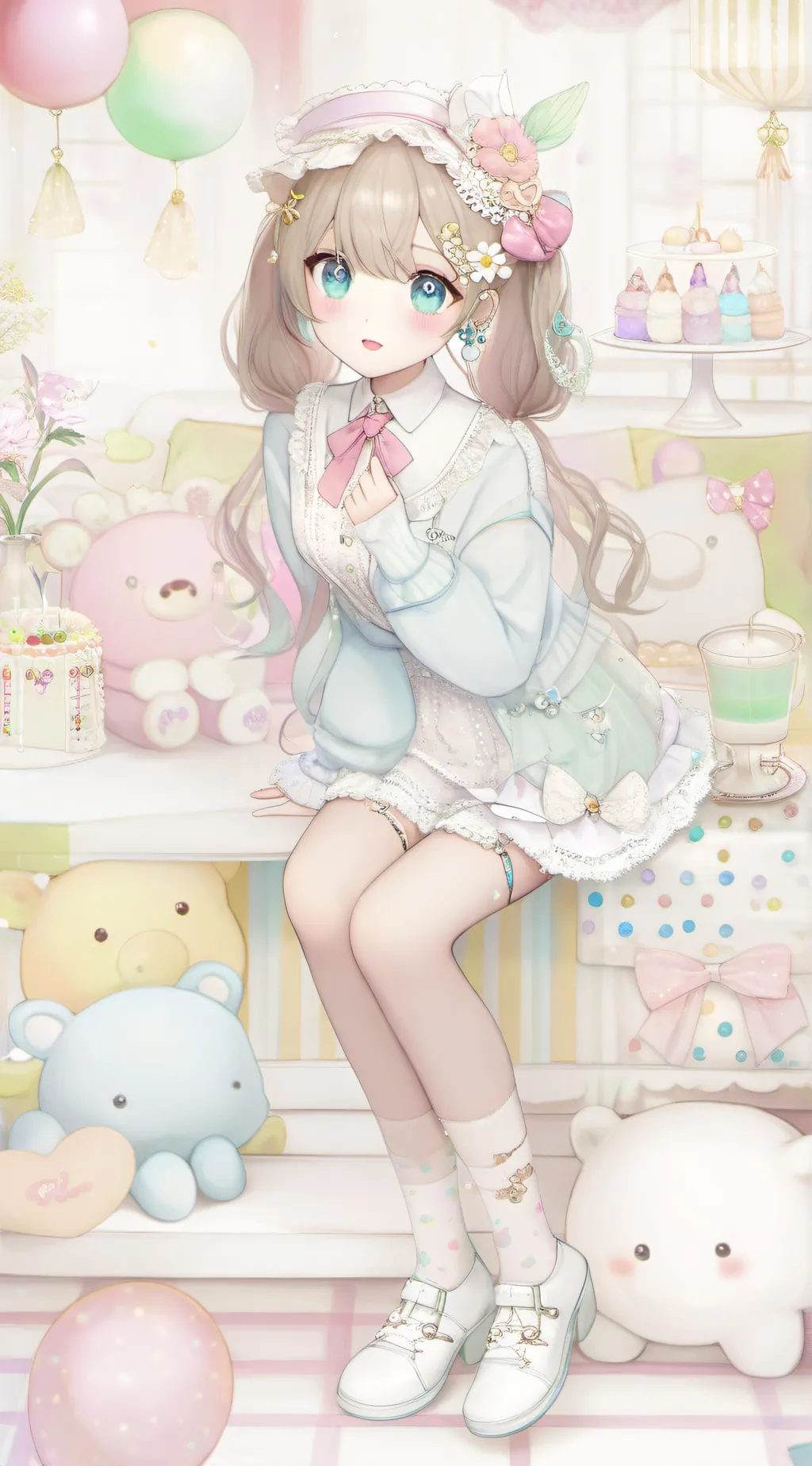 ai character: Emilia background