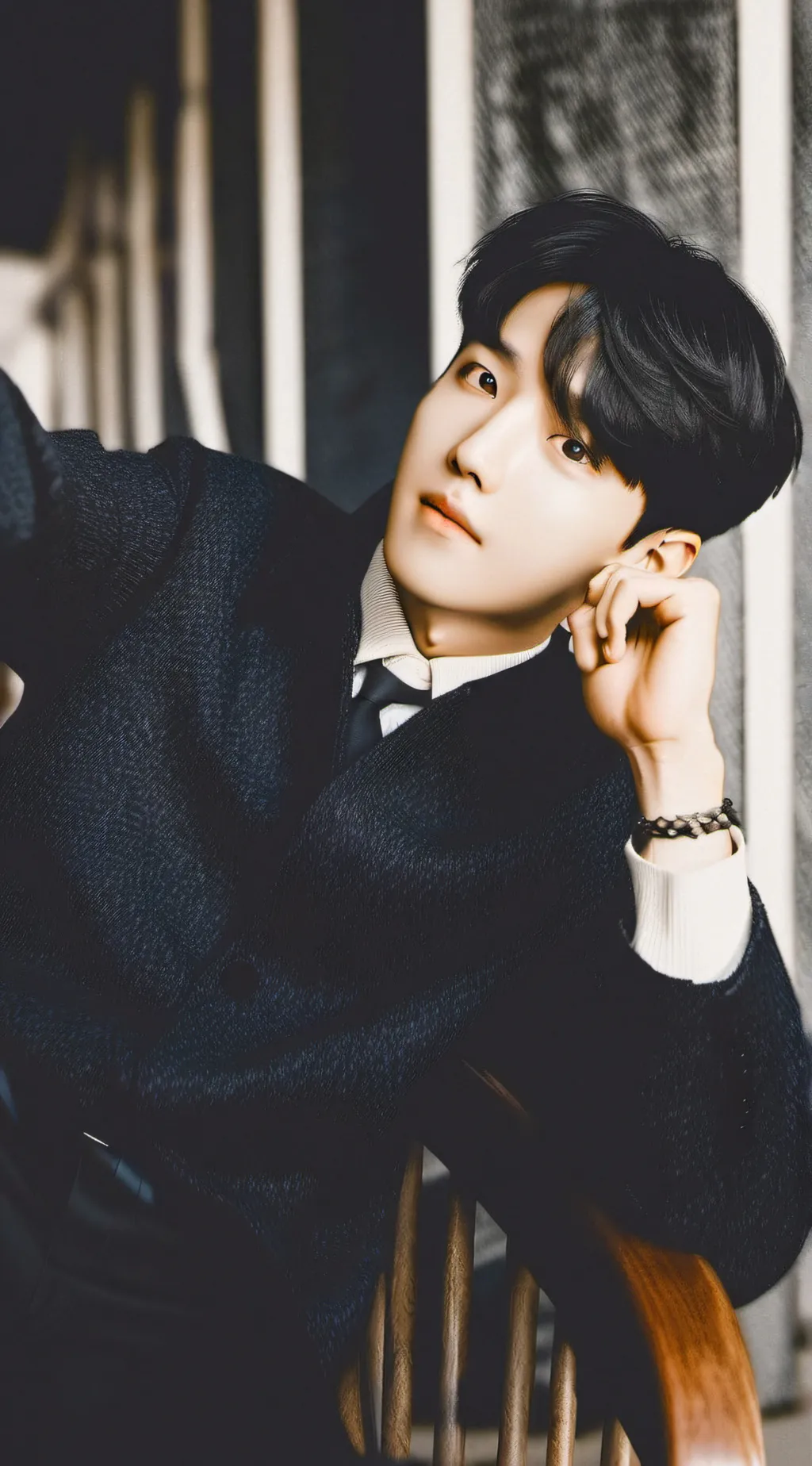 ai character: J-hope and BTS background