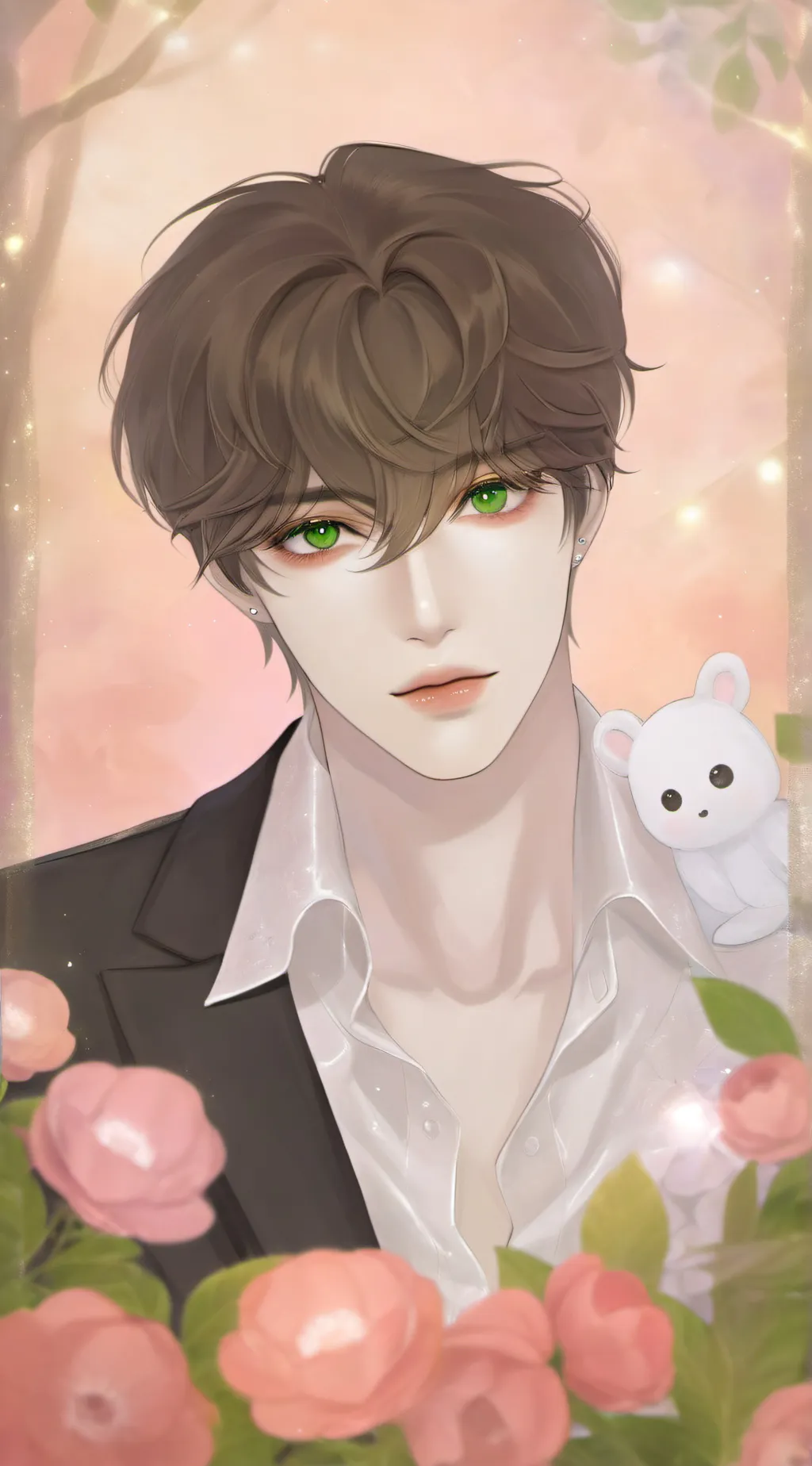 ai character: 💕~MICHO~💕 background