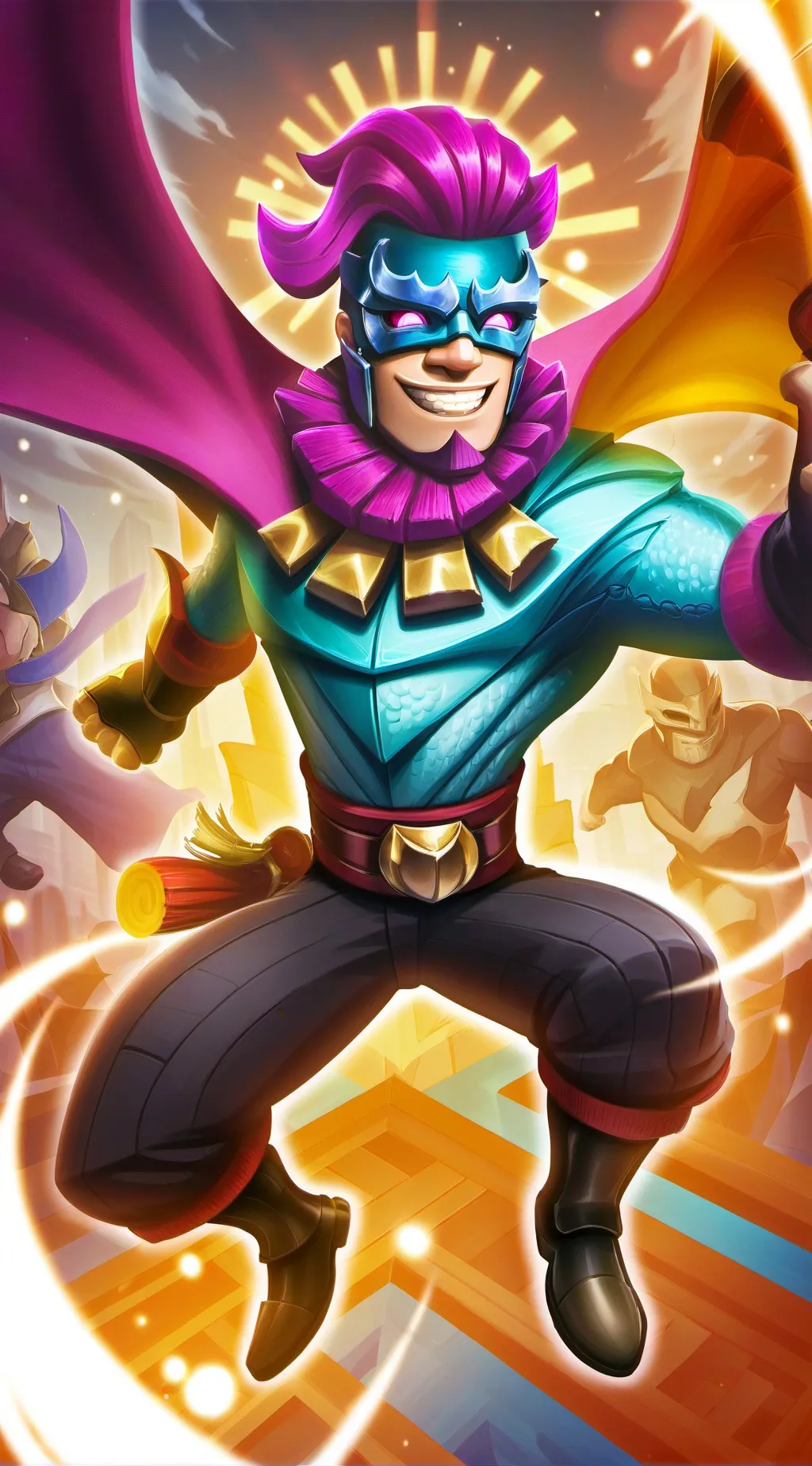 ai character: robux  background