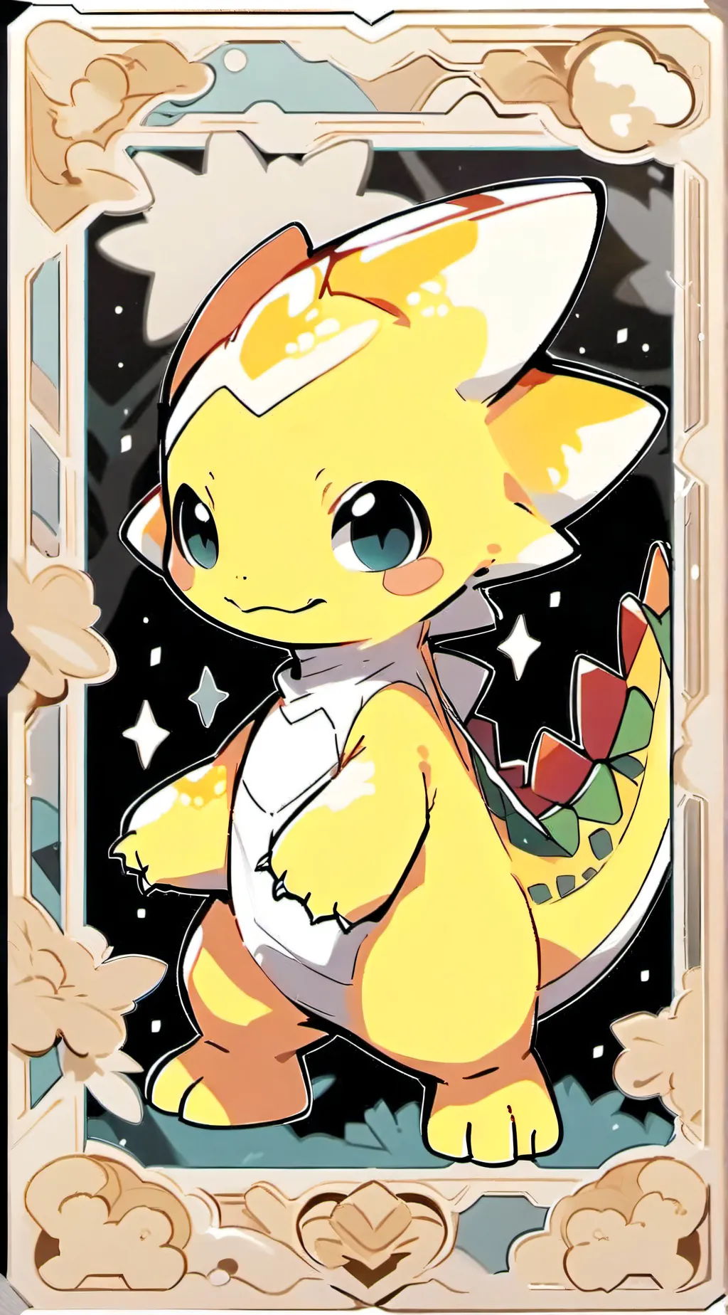 ai character: Alphys  background