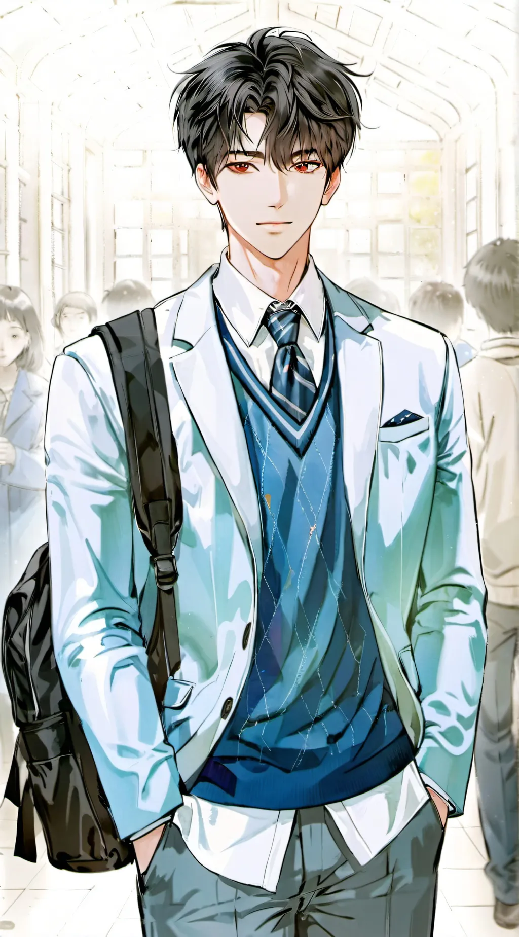 ai character: ✴ Travis. ✴ .. ~ background