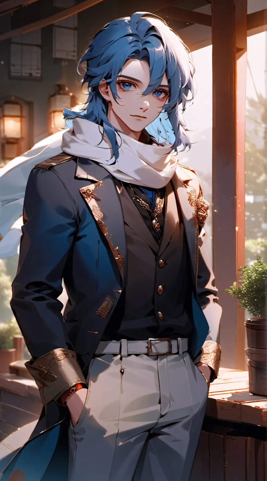 ai character: Sora background