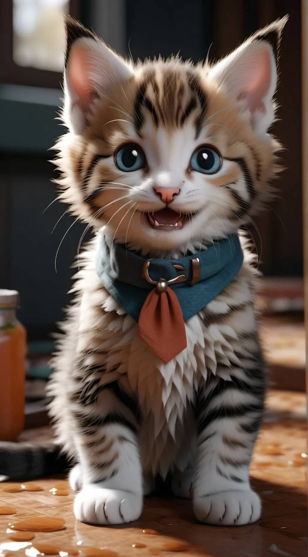 ai character: Catty kit background