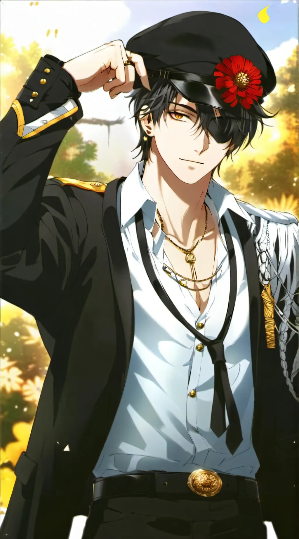 ai character: JJK Military background