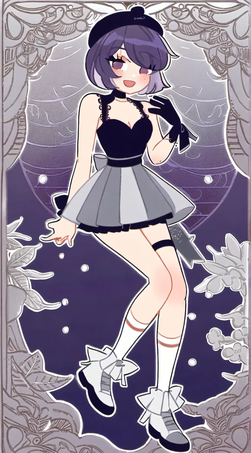 ai character: hi background