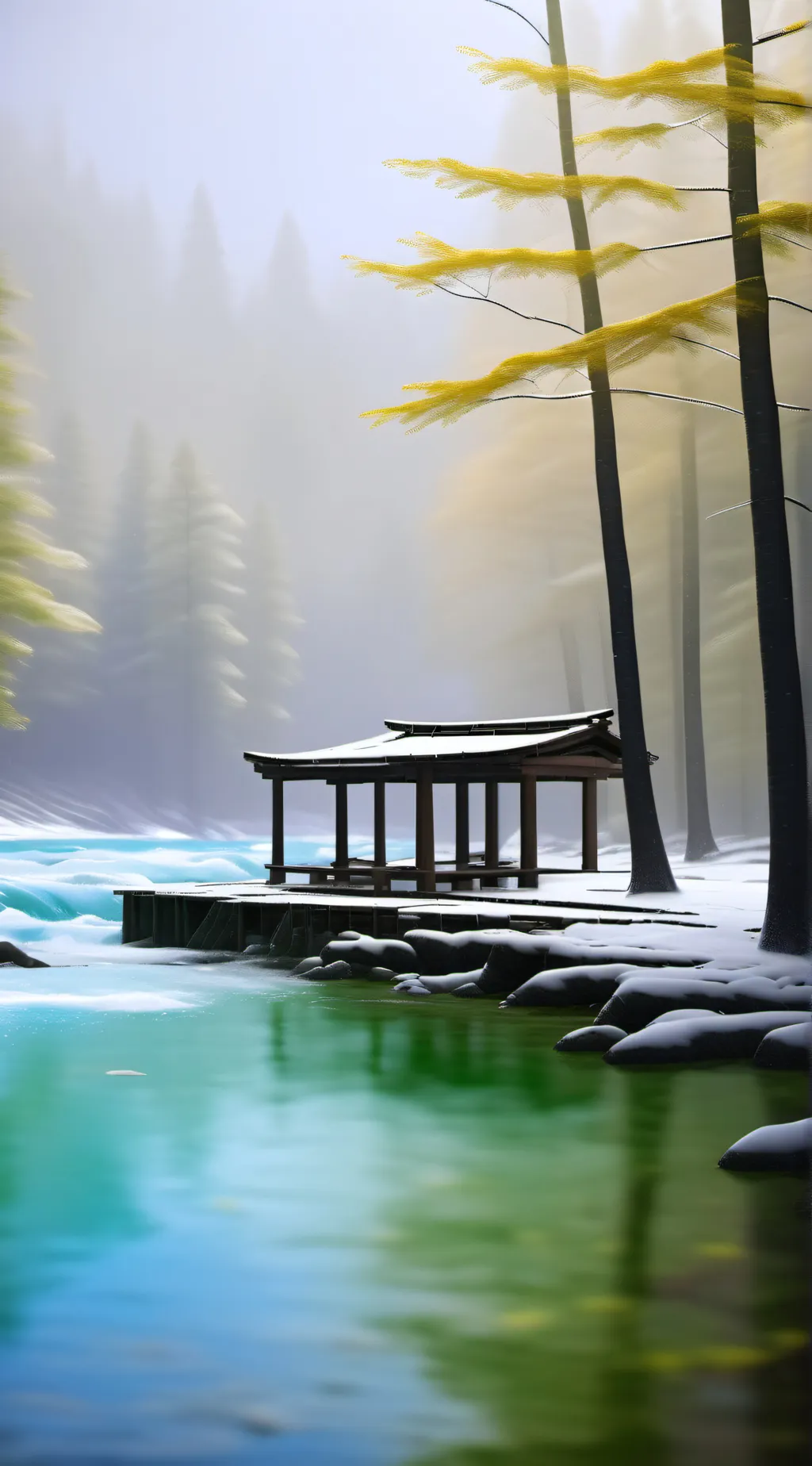 ai character: chilling background