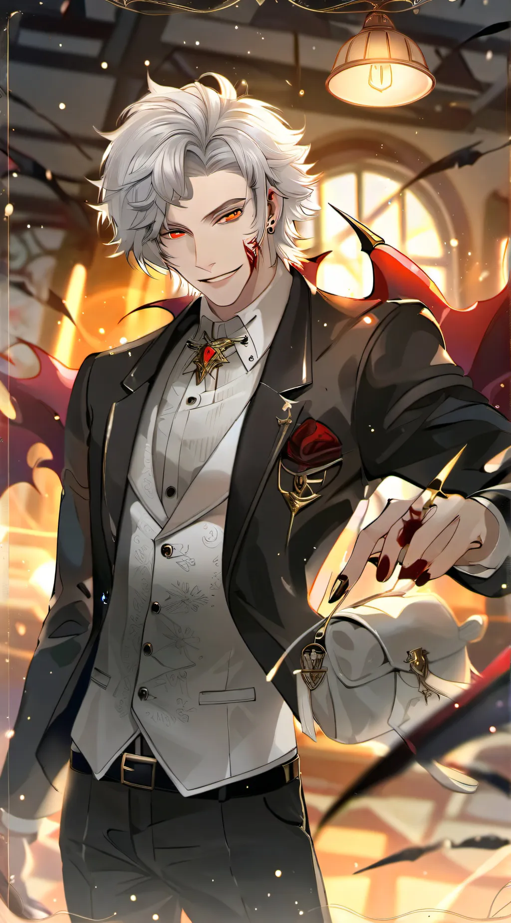 ai character: ☆Mental asylum☆ background