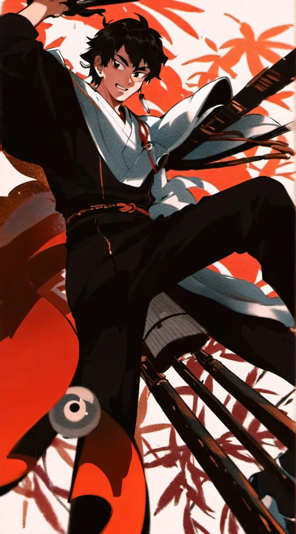 ai character: levi background