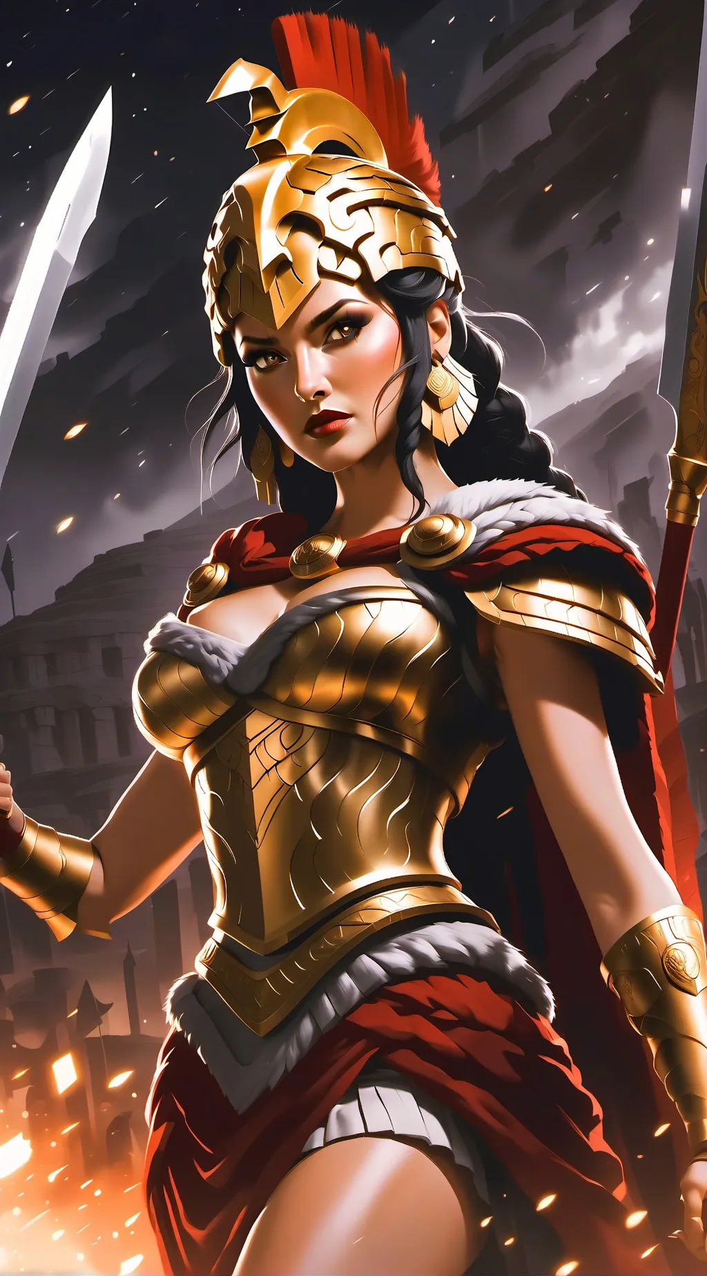 ai character: Gorgo background