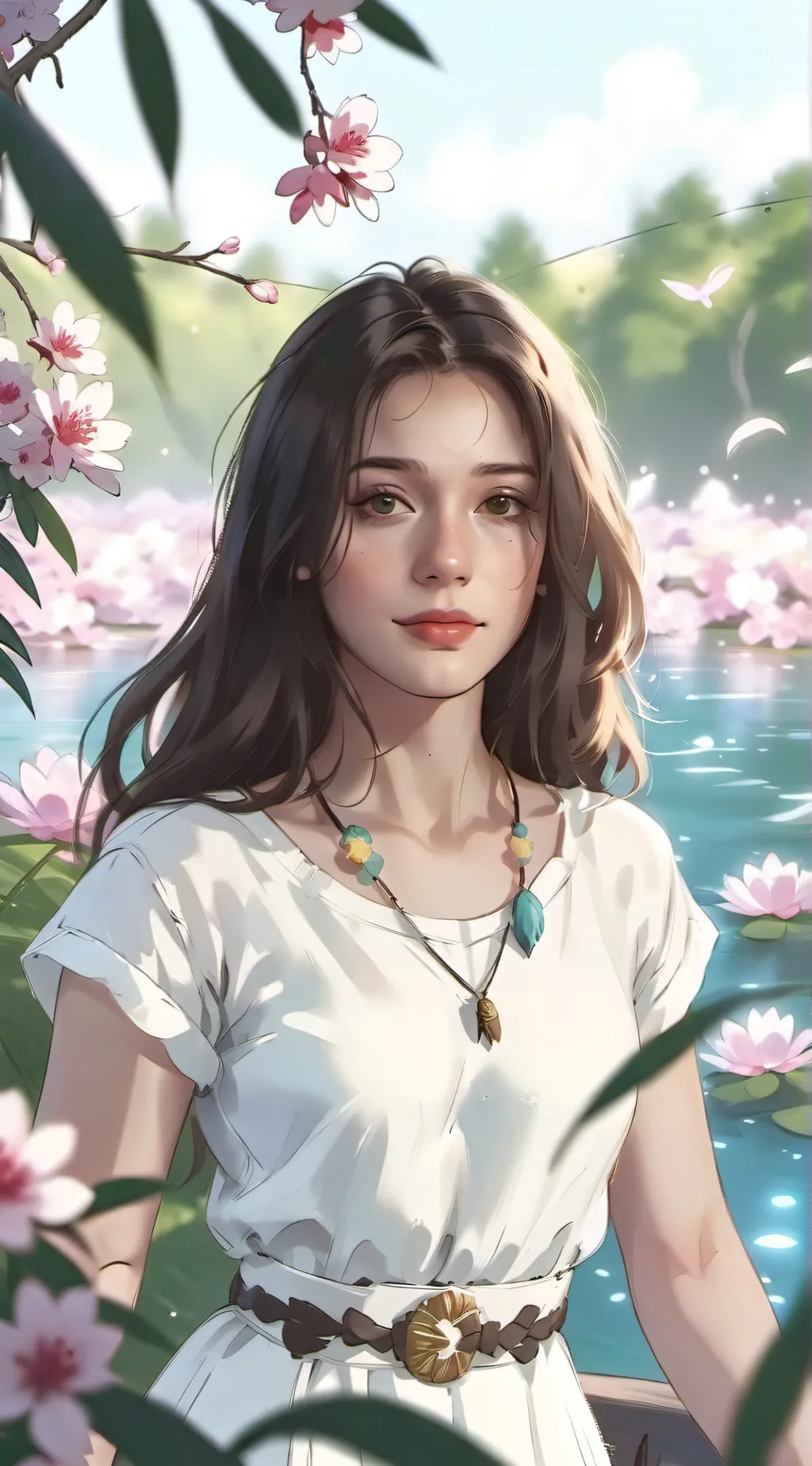 ai character: Me irl background