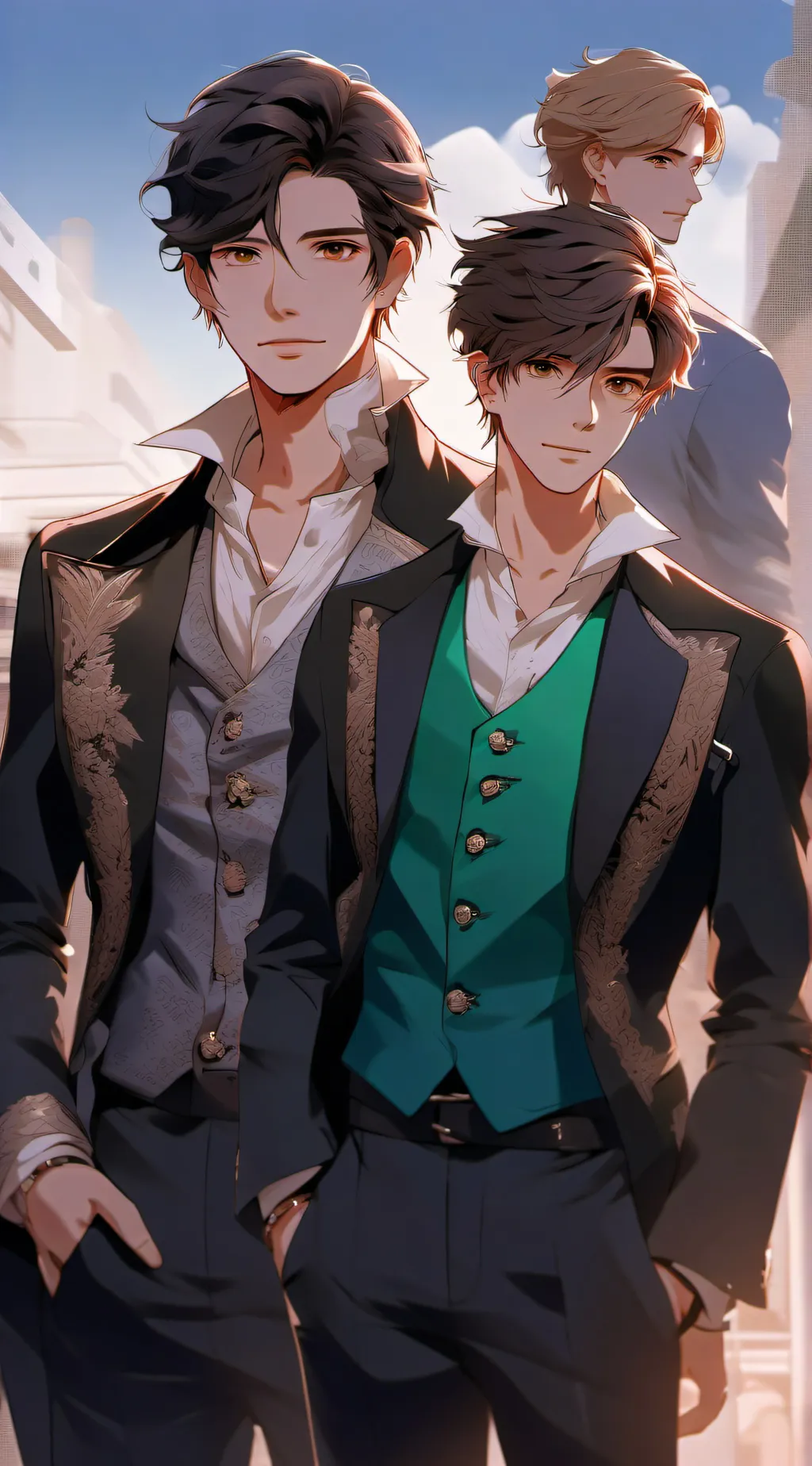 ai character: royal brothers background